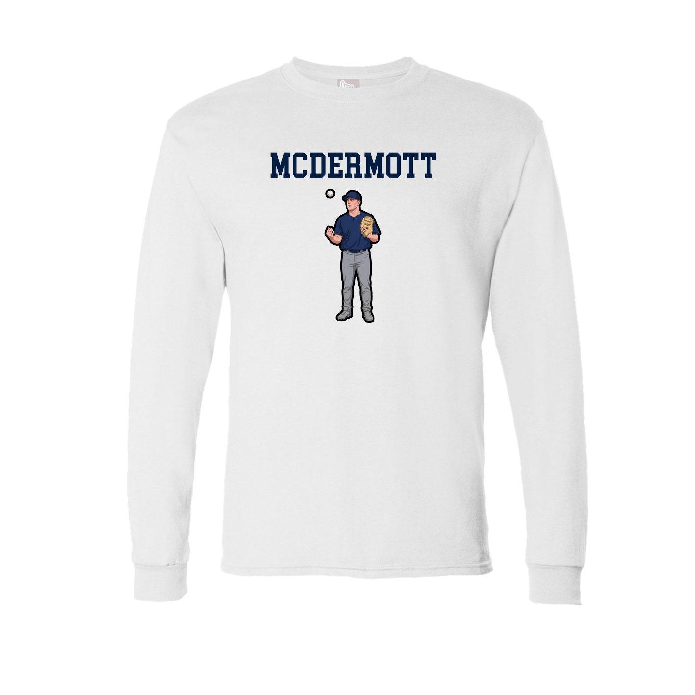 Long Sleeve Tee — Shirsey in White