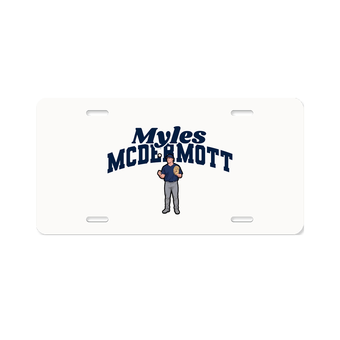 License Plate — Signature Arch in Classic