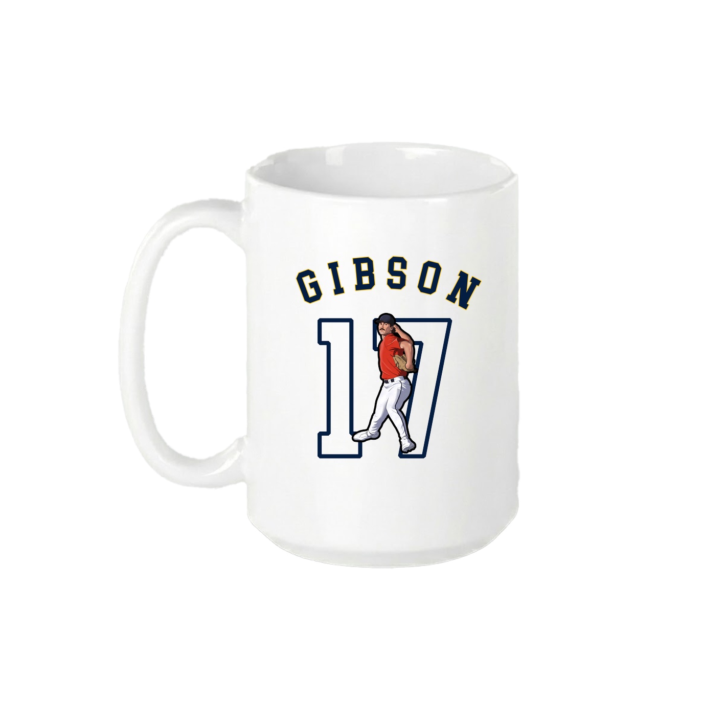 15oz Coffee Mug — Shirsey Arch in White
