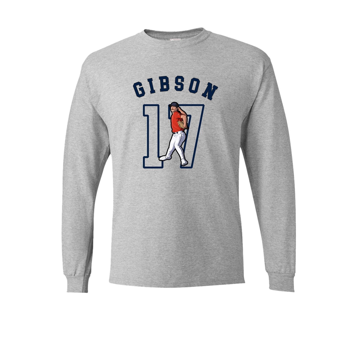 Long Sleeve Tee — Shirsey Arch in Grey