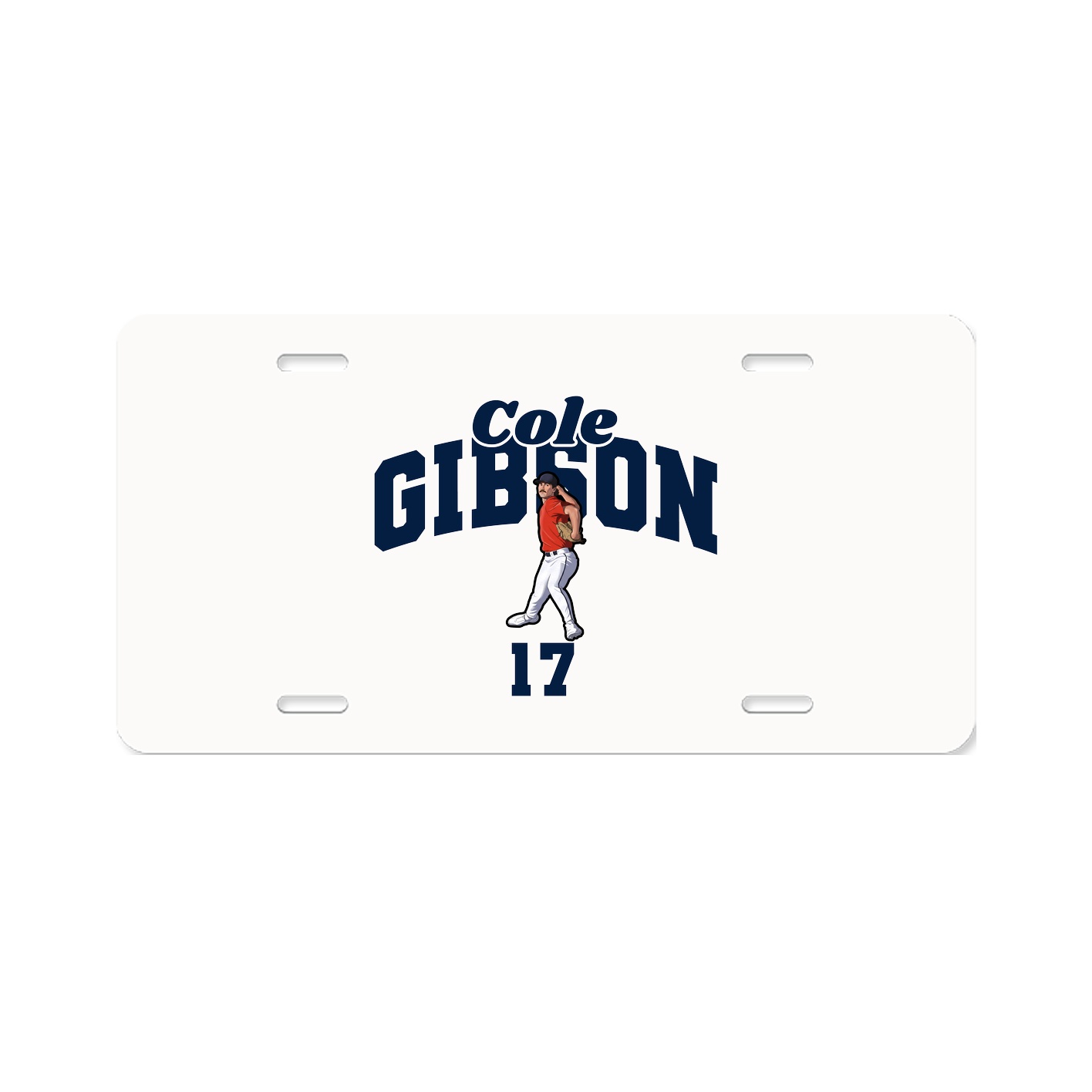 License Plate — Signature Arch in Classic