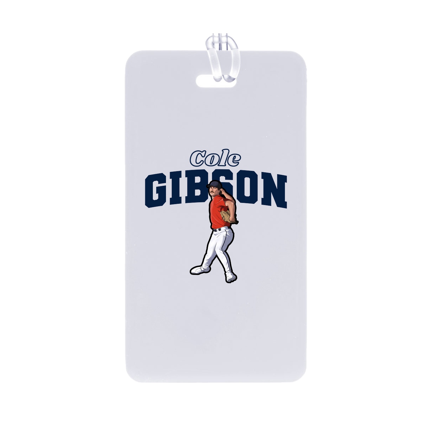 Bag Tag — Name Arch in Classic
