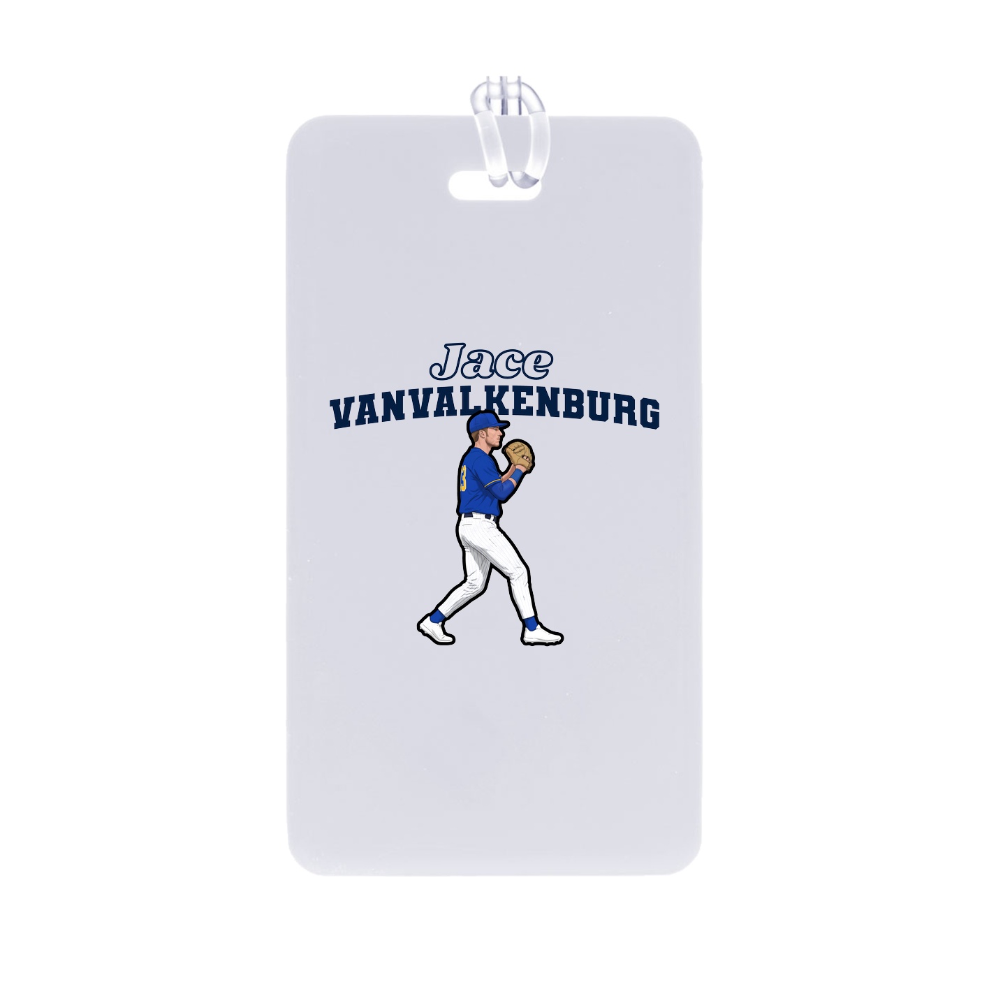Bag Tag — Name Arch in Classic