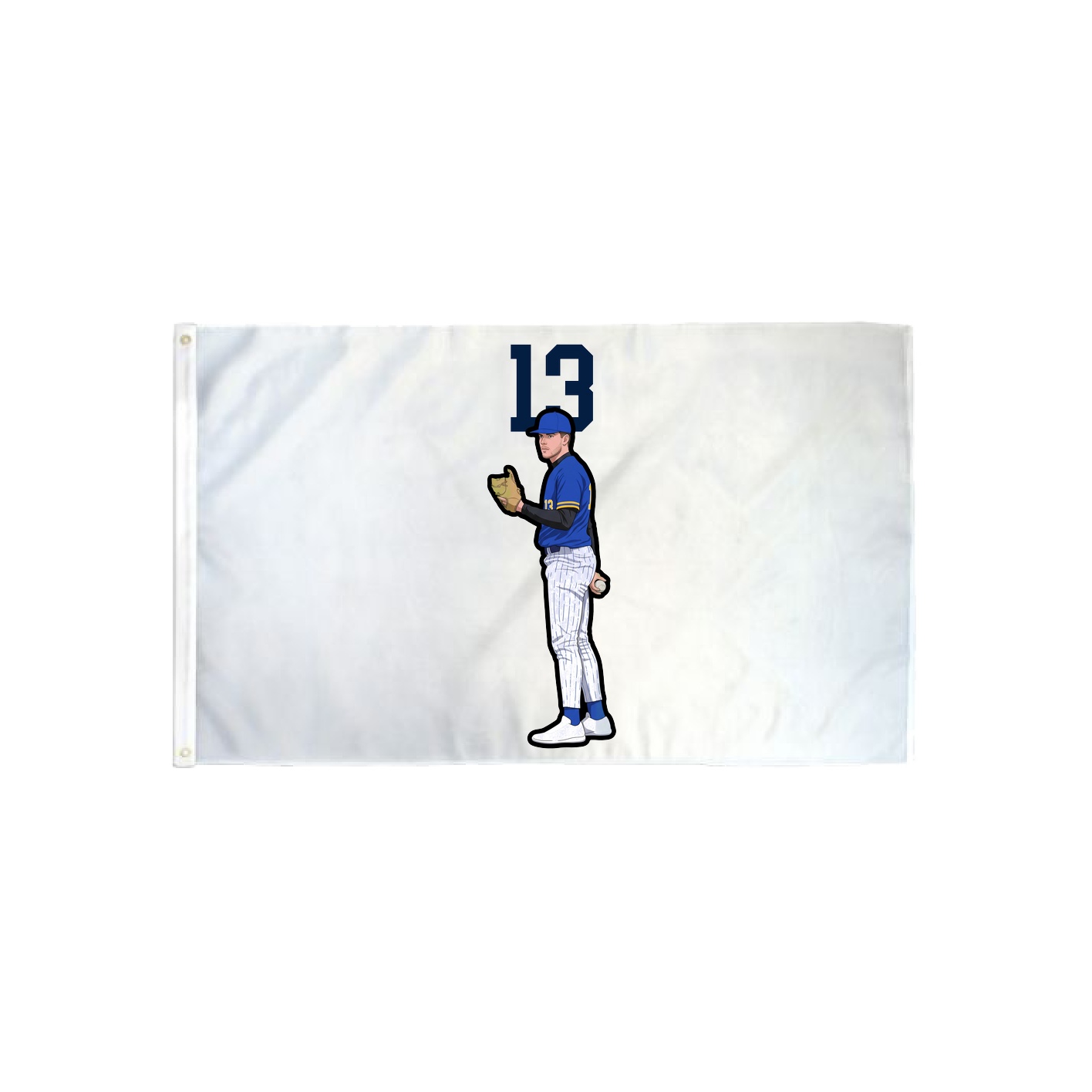 3x5 Flag — Number Top in Classic