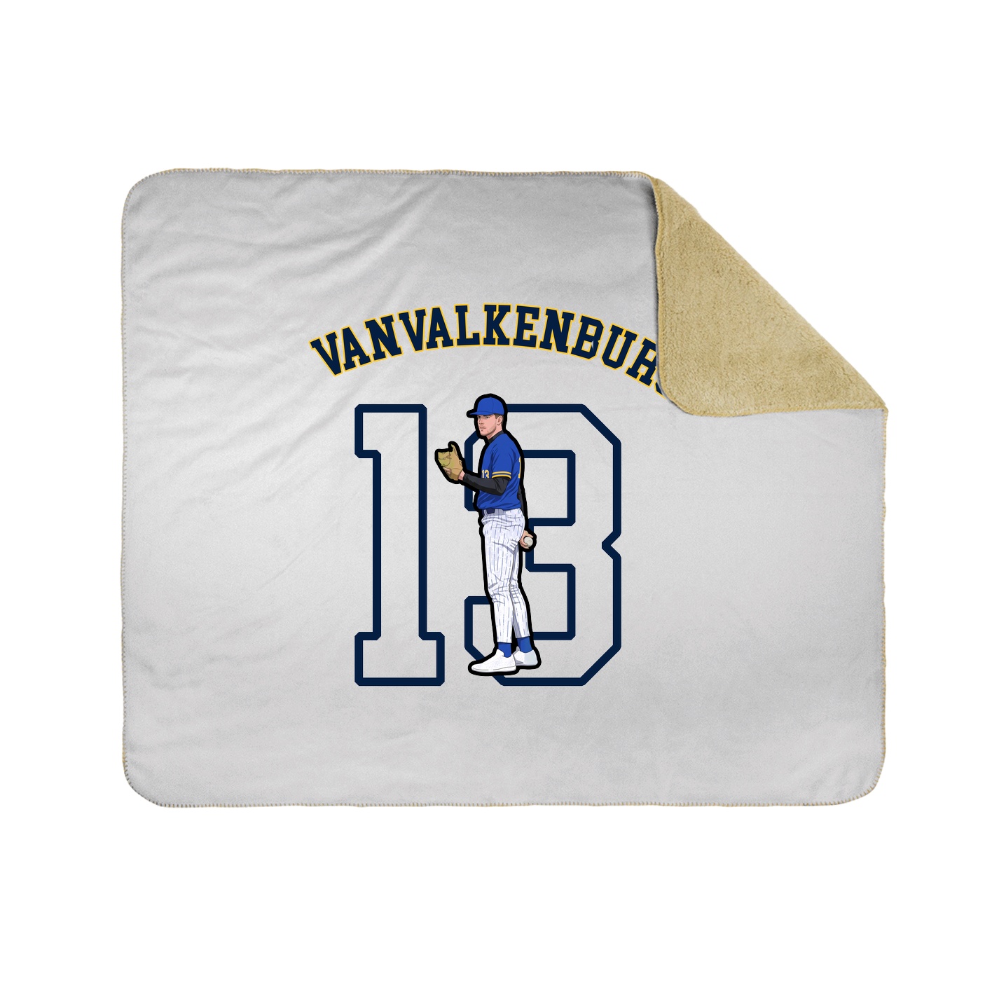 Throw Blanket — Shirsey Arch in White