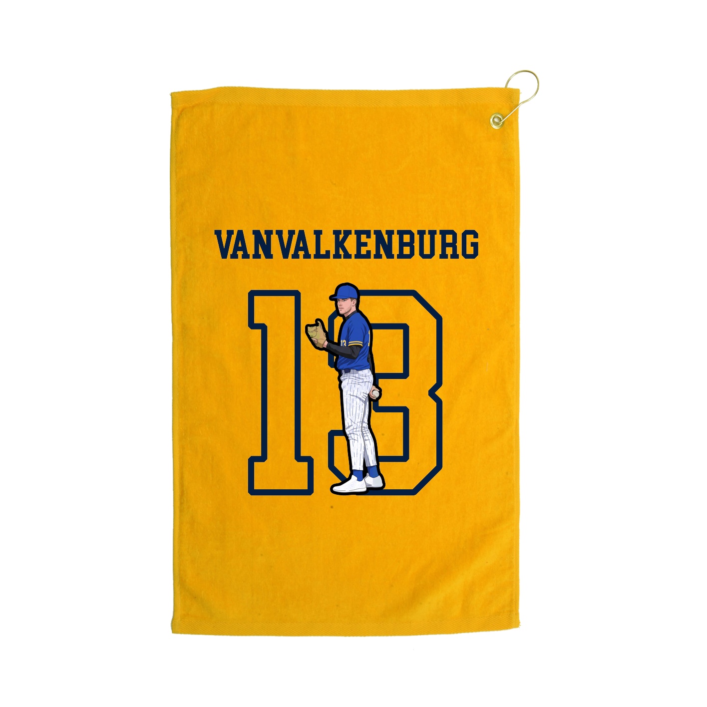 Golf Towel — Shirsey in Gold