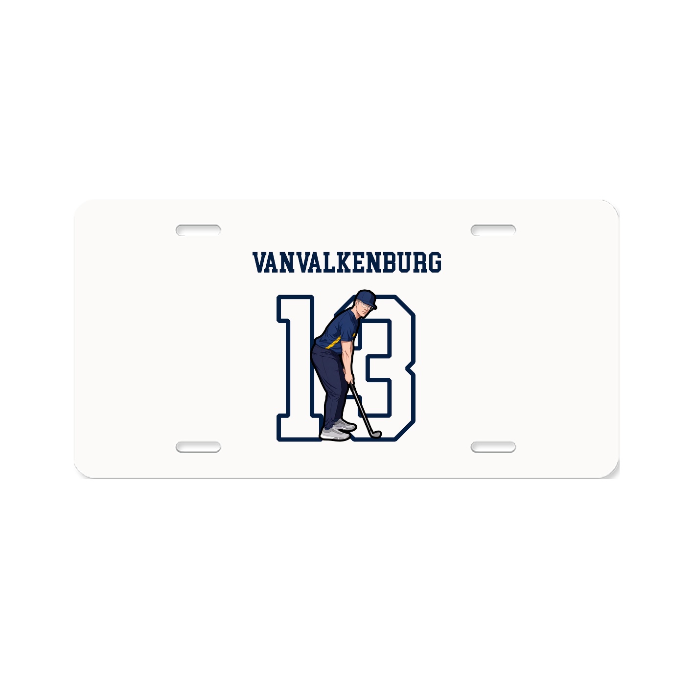 License Plate — Shirsey in Classic