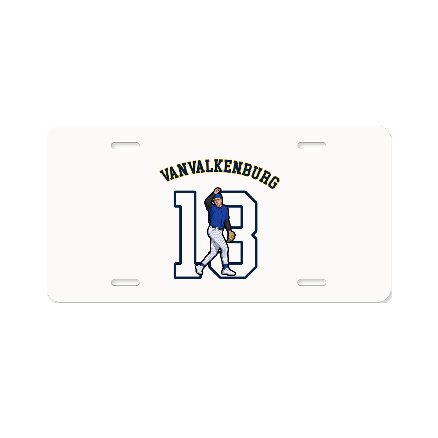License Plate — Shirsey Arch in Classic