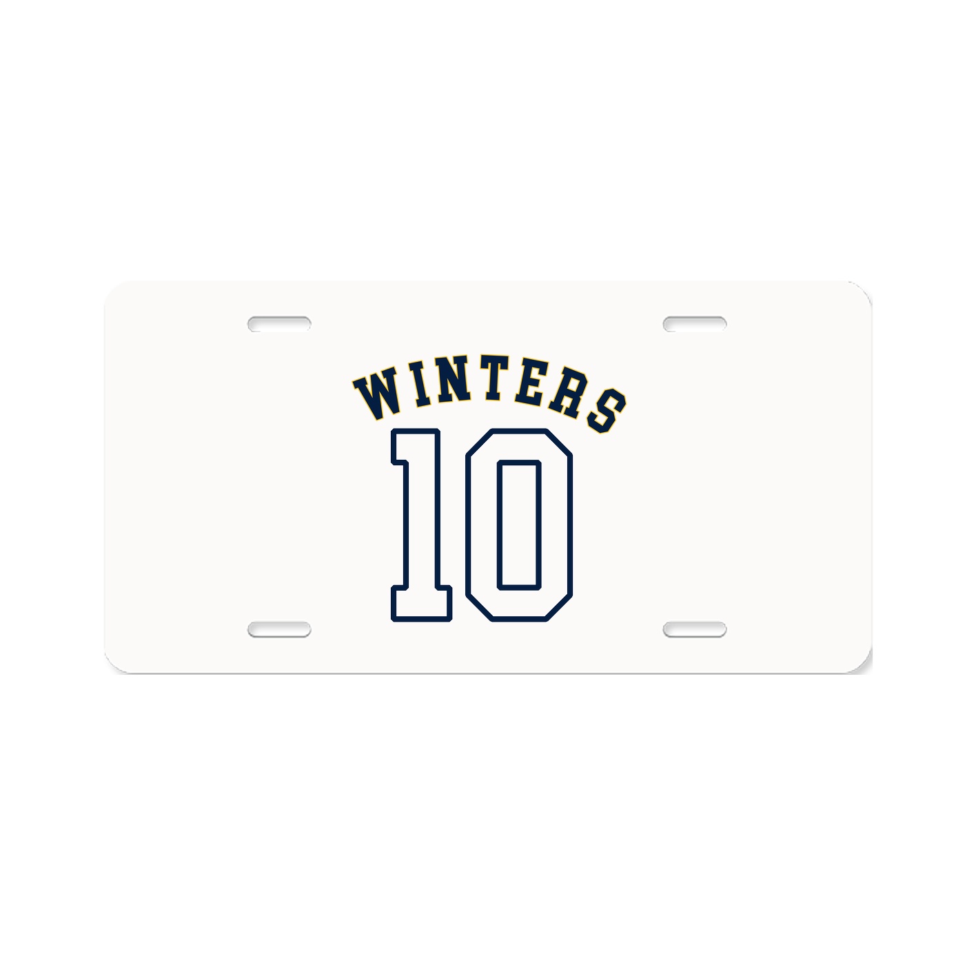 License Plate — Shirsey Arch in Classic