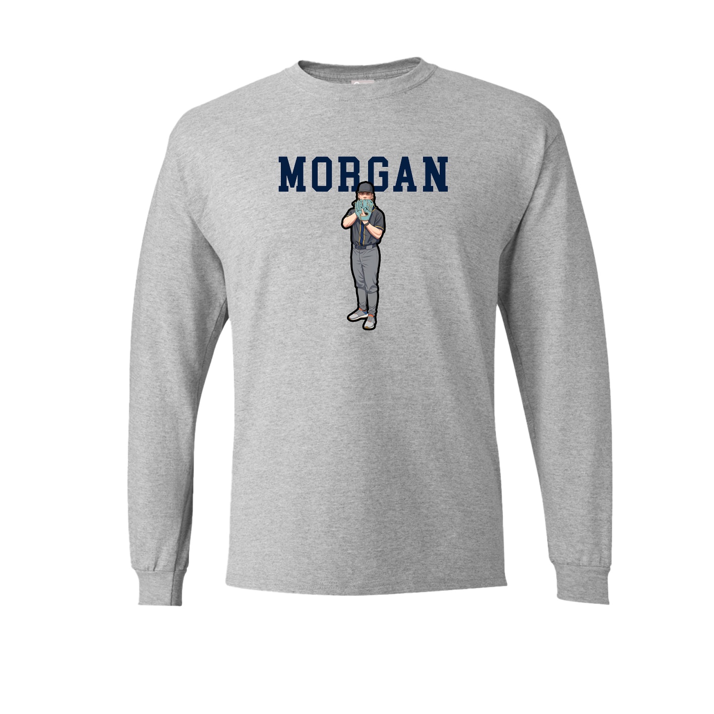 Long Sleeve Tee — Shirsey in Grey