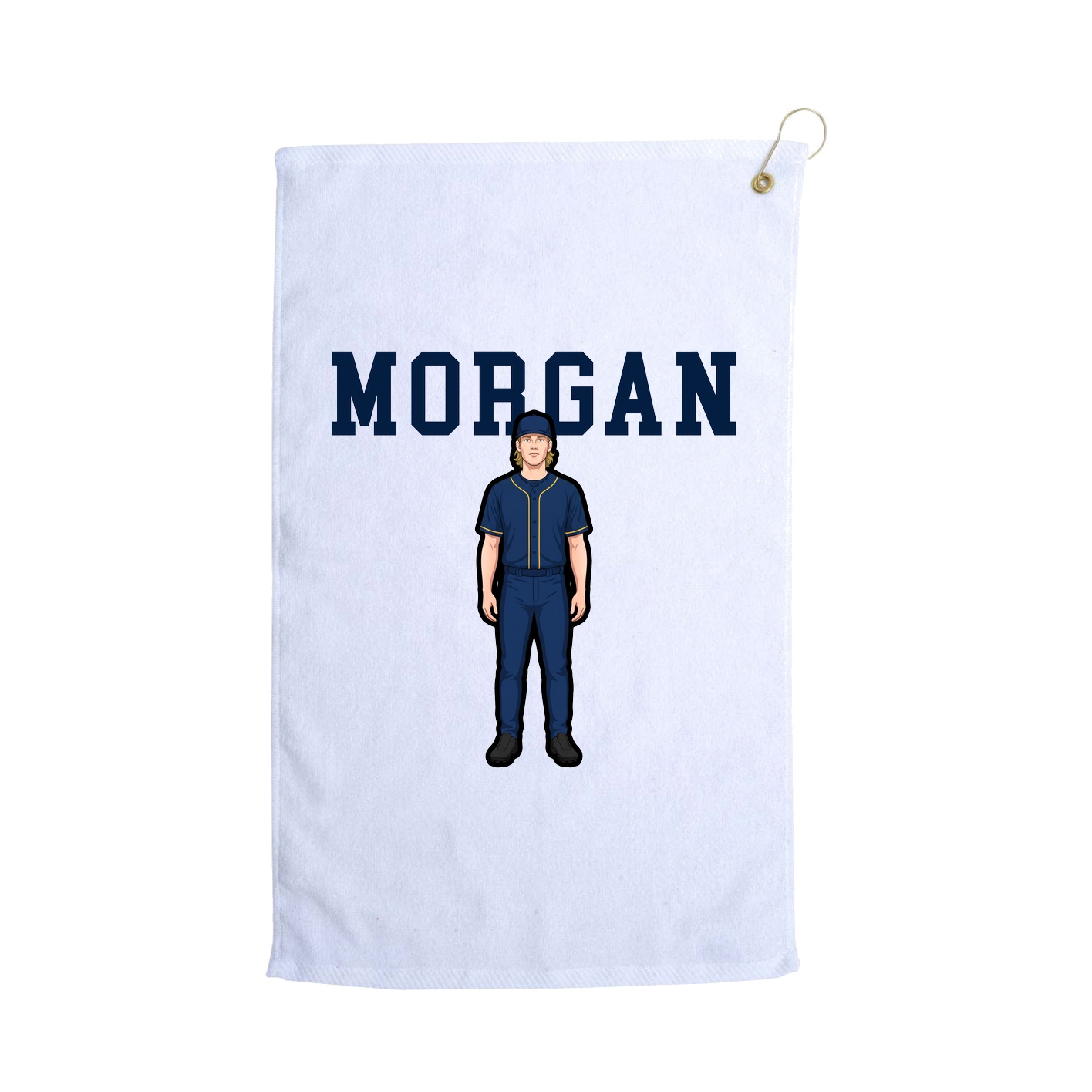 Golf Towel — Shirsey in White