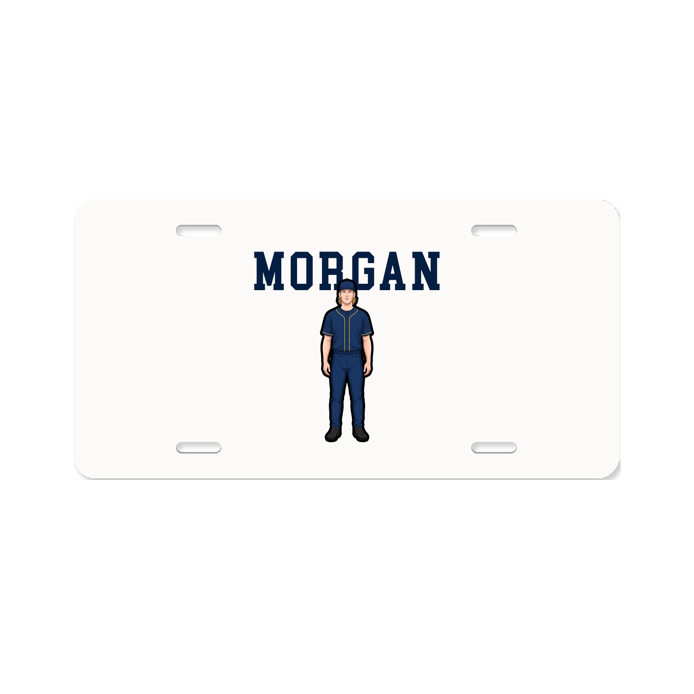 License Plate — Shirsey in Classic