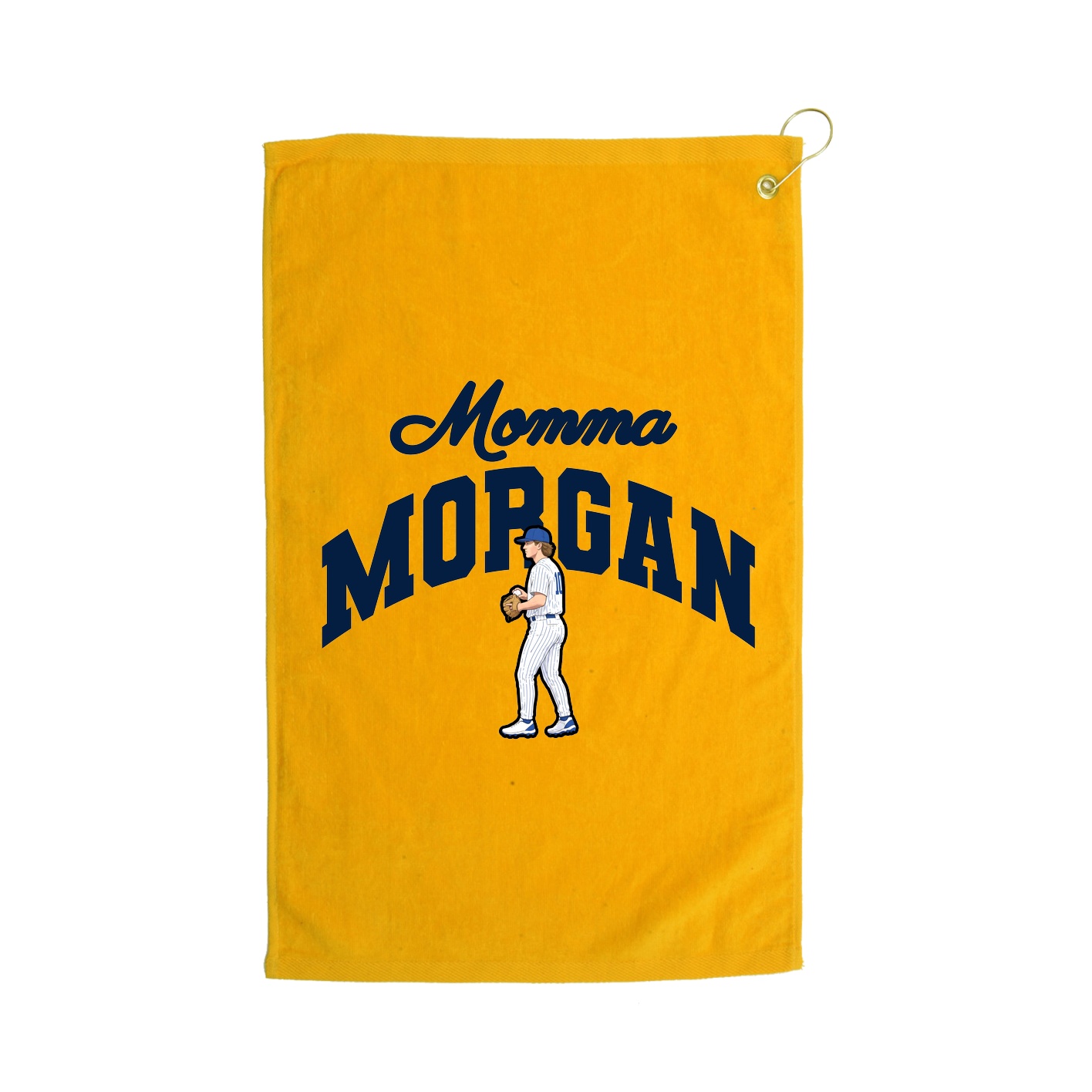 Golf Towel — Mothers Day Arch in Gold