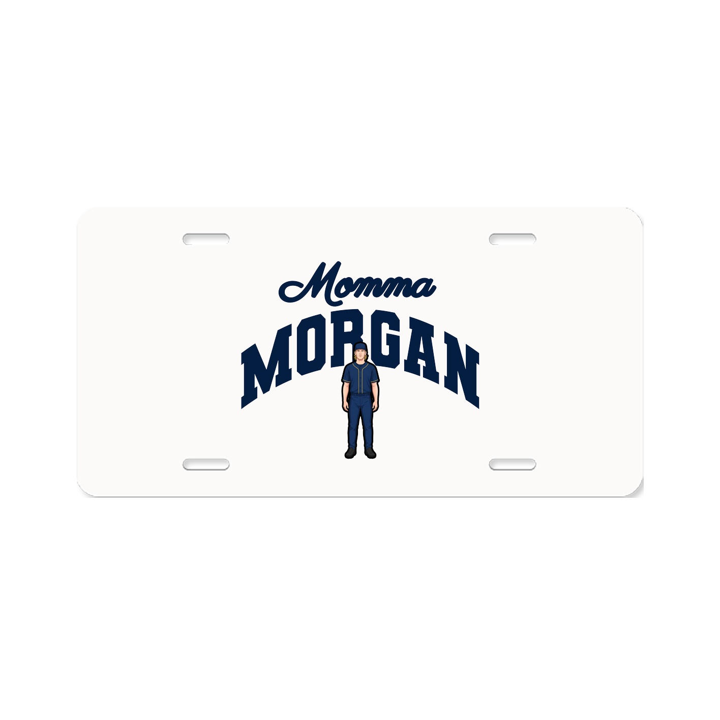 License Plate — Mothers Day Arch in Classic