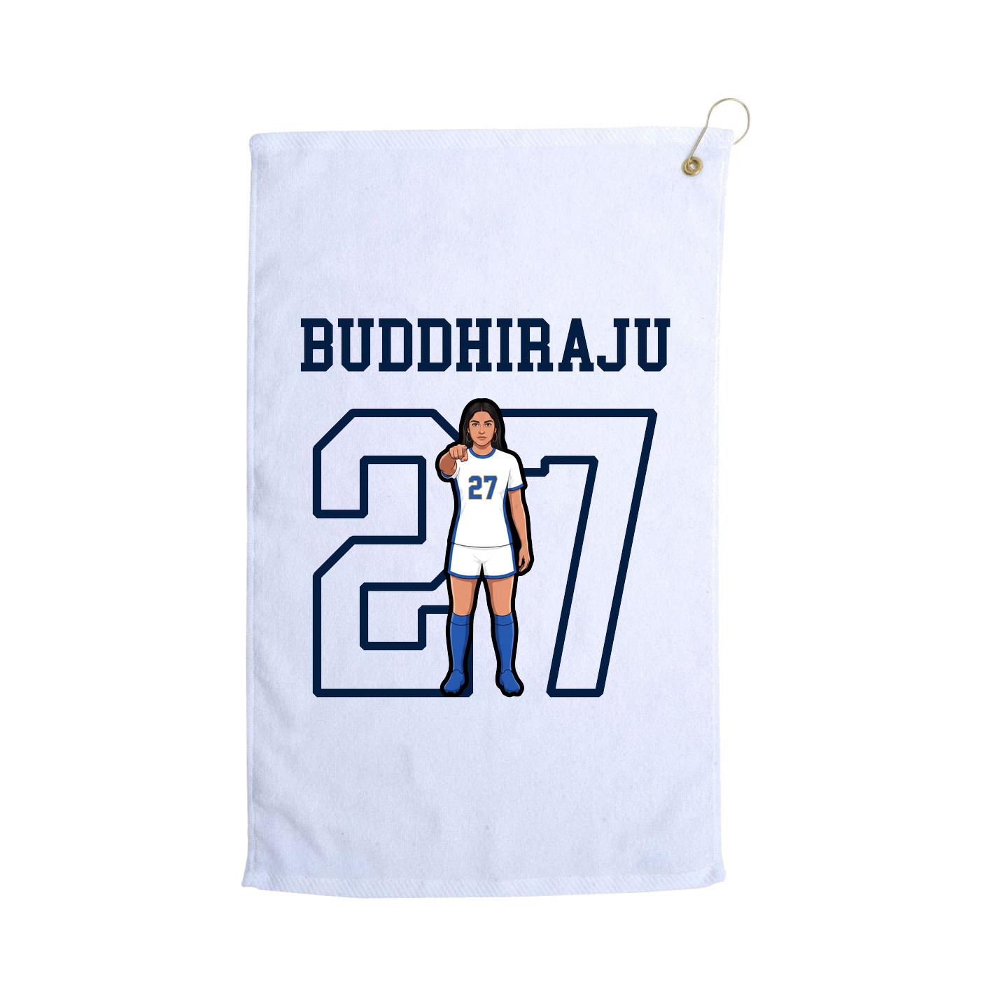 Golf Towel — Shirsey in White