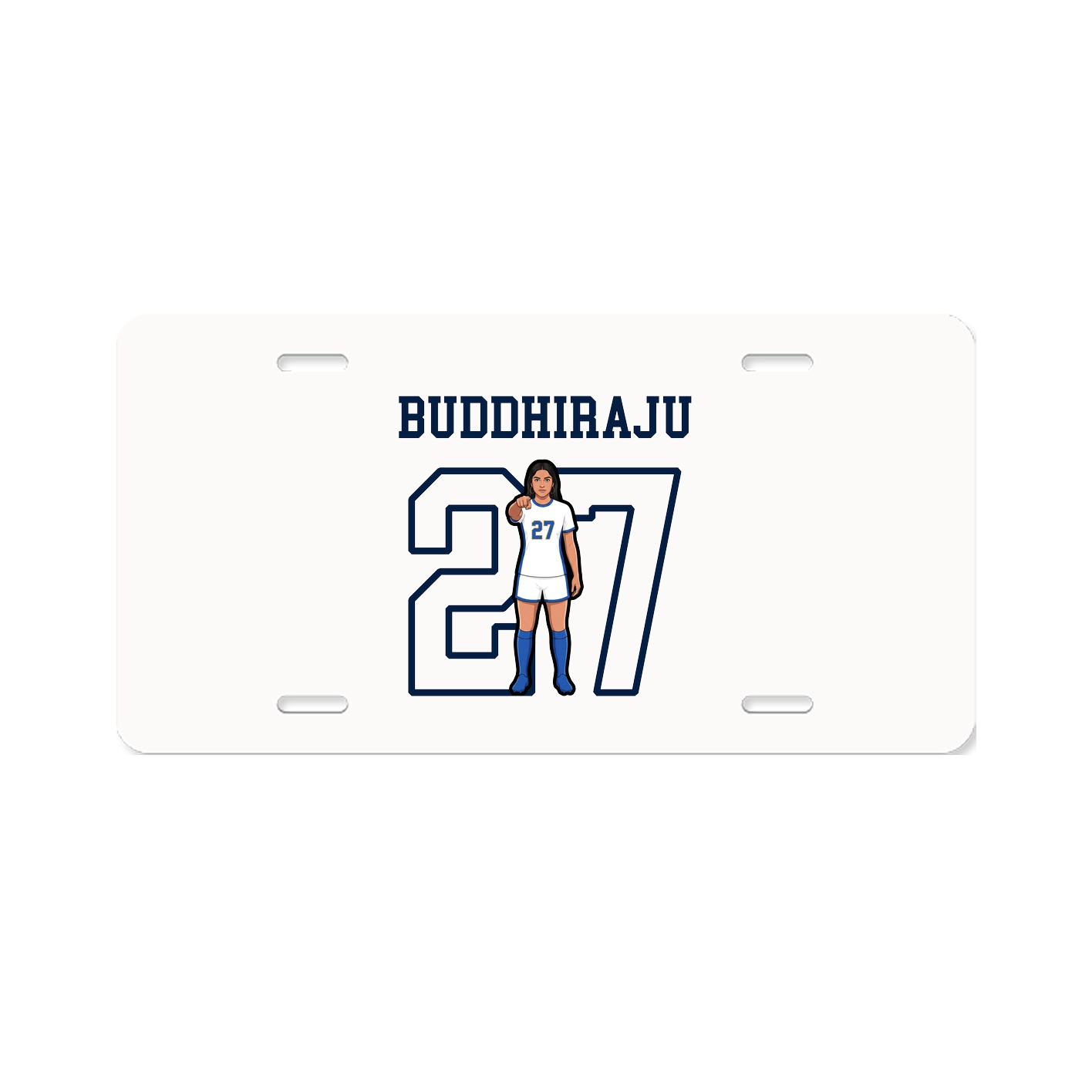 License Plate — Shirsey in Classic