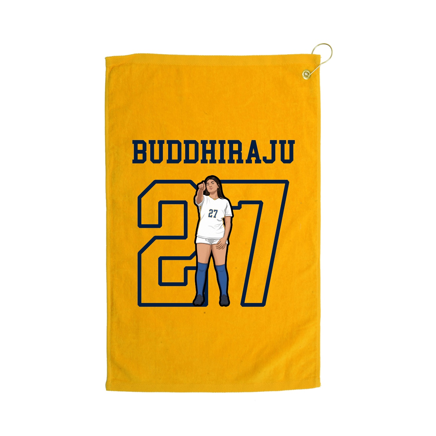 Golf Towel — Shirsey in Gold