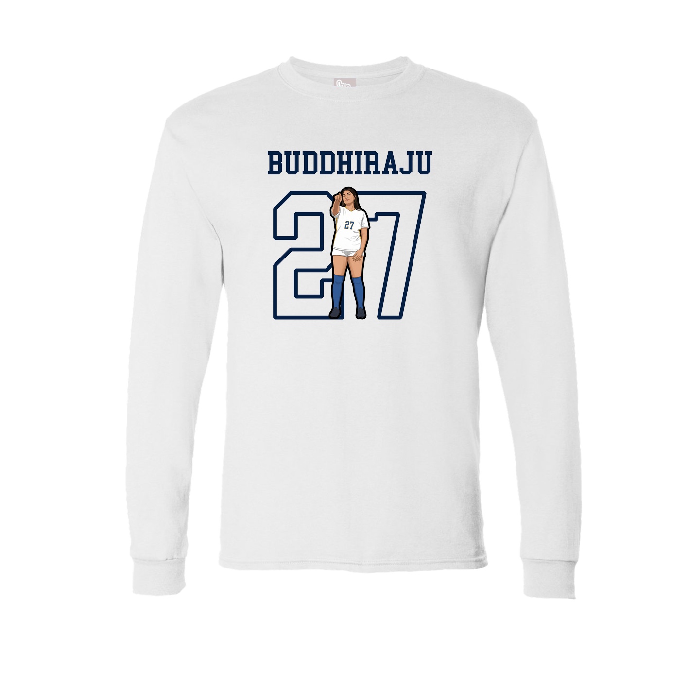 Long Sleeve Tee — Shirsey in White
