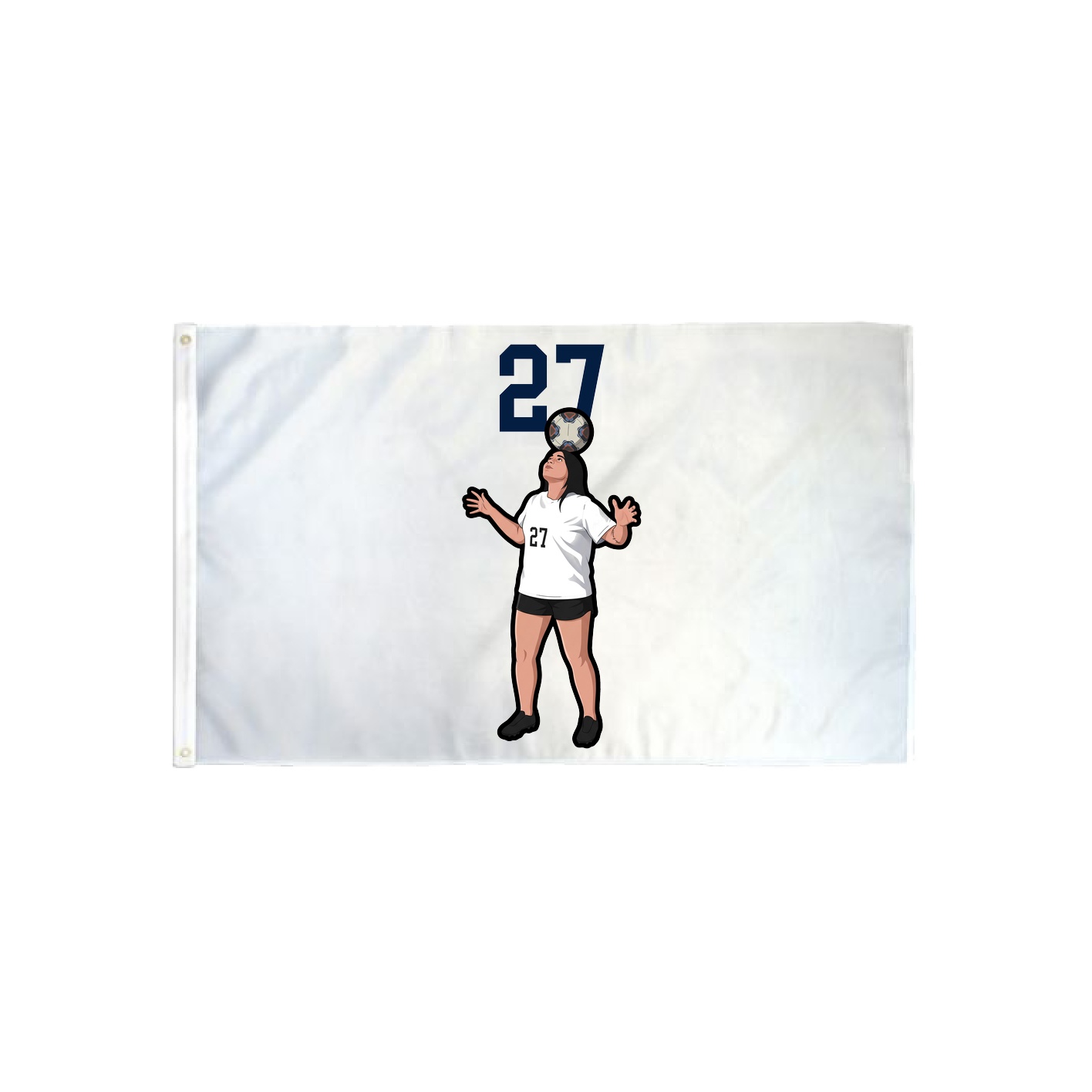 3x5 Flag — Number Top in Classic