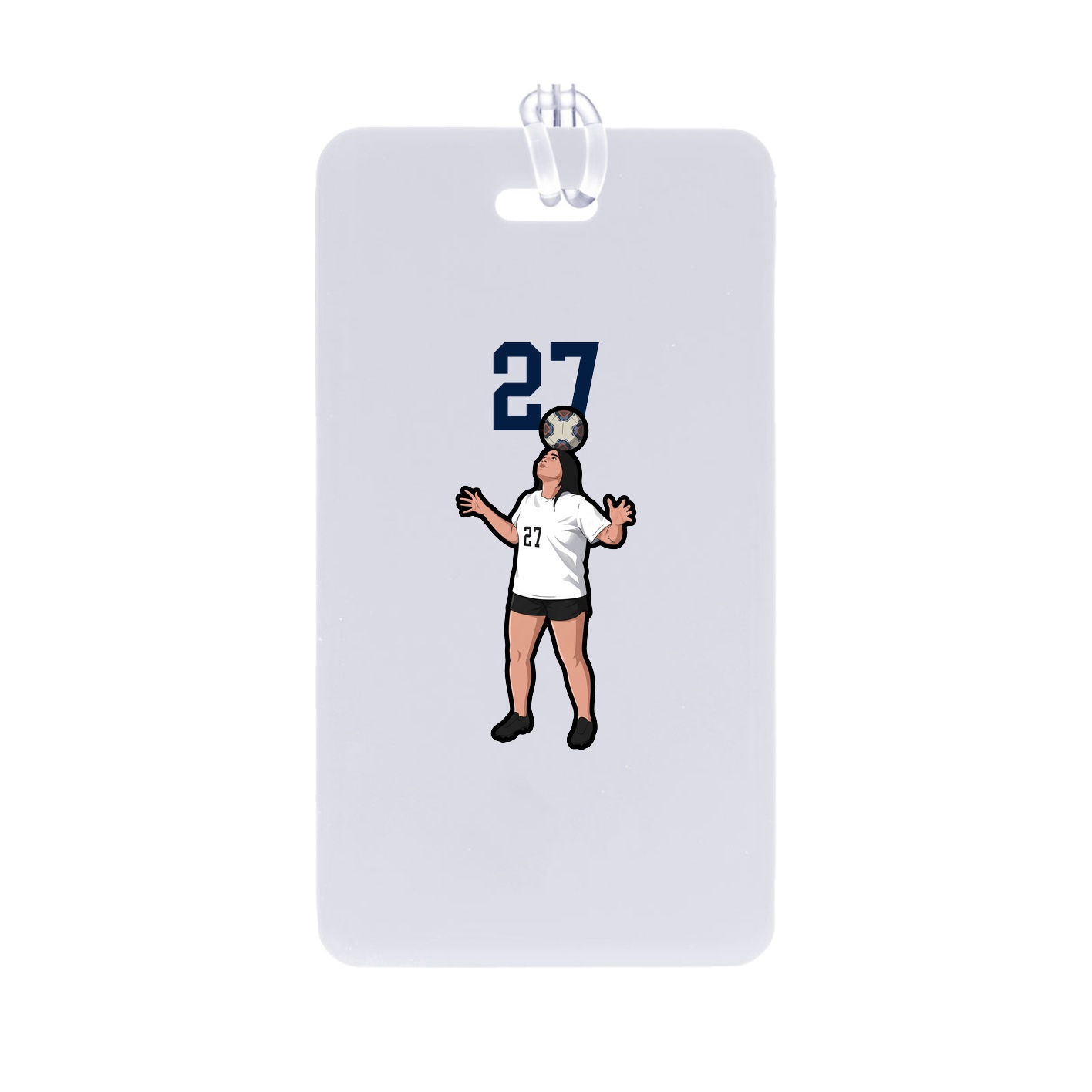 Bag Tag — Number Top in Classic