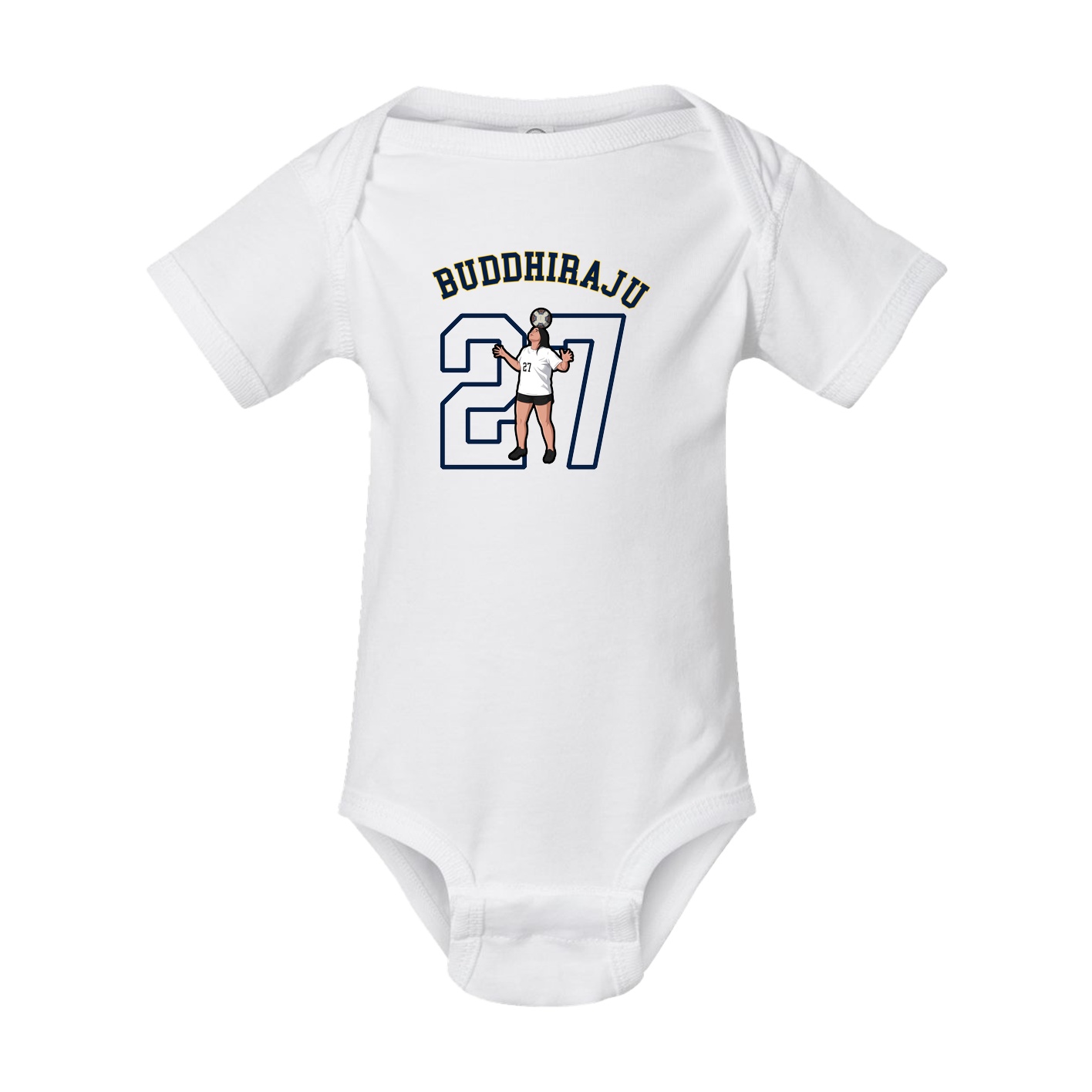 Baby Onesie — Shirsey Arch in White