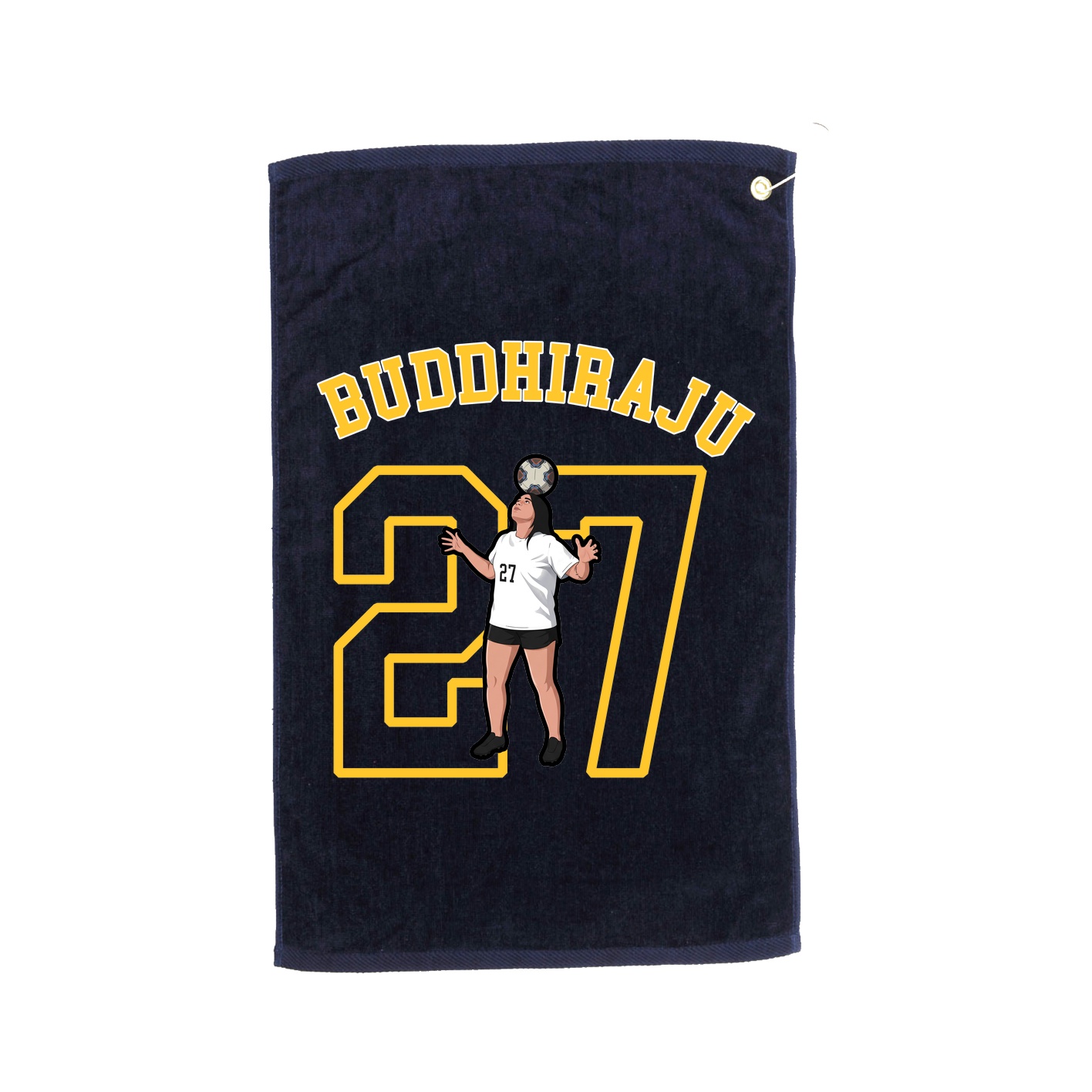 Golf Towel — Shirsey Arch in Navy