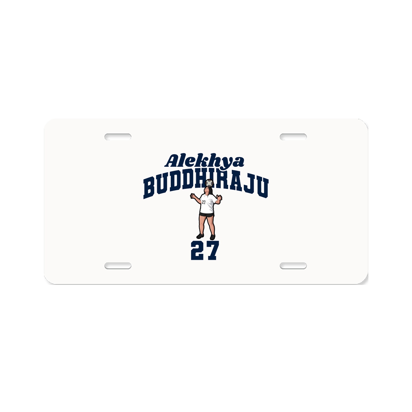 License Plate — Signature Arch in Classic