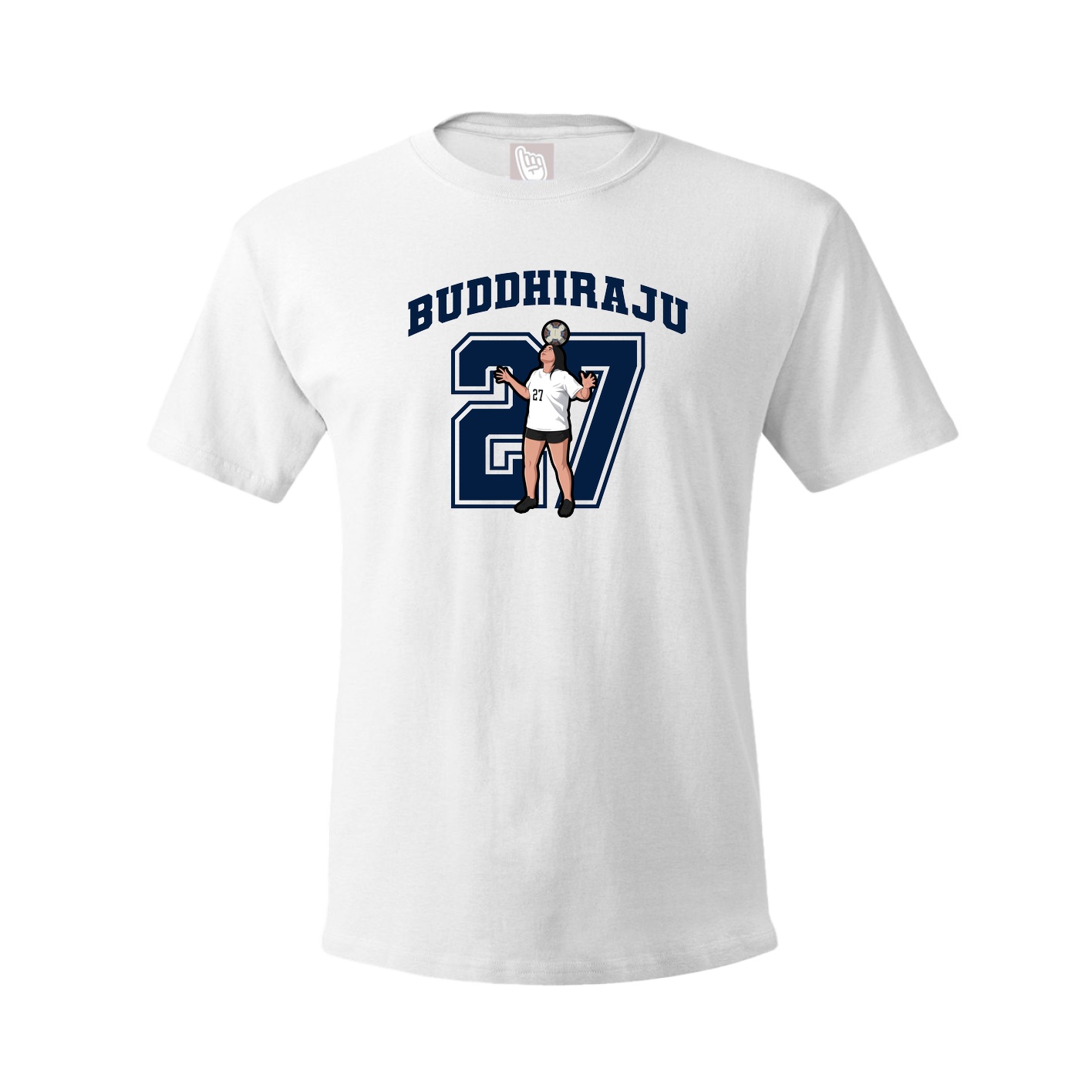 Tee — Number in White
