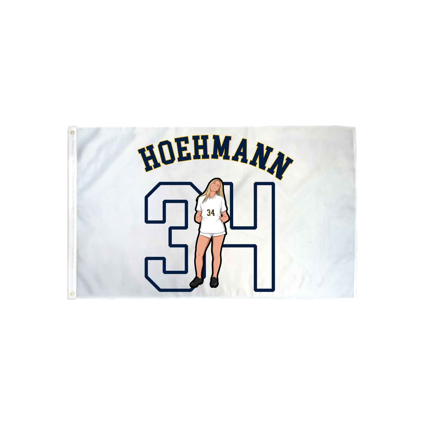 3x5 Flag — Shirsey Arch in Classic
