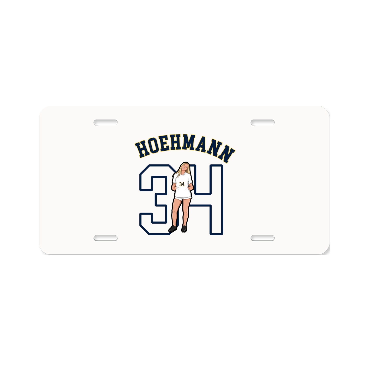 License Plate — Shirsey Arch in Classic