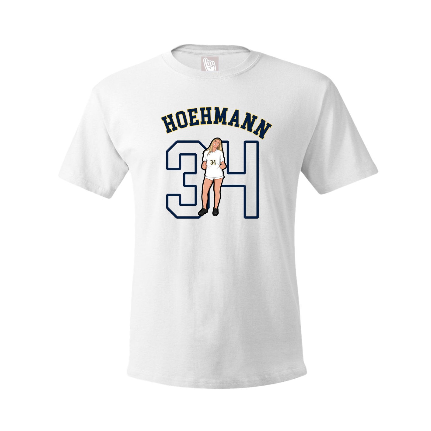 Tee — Shirsey Arch in White