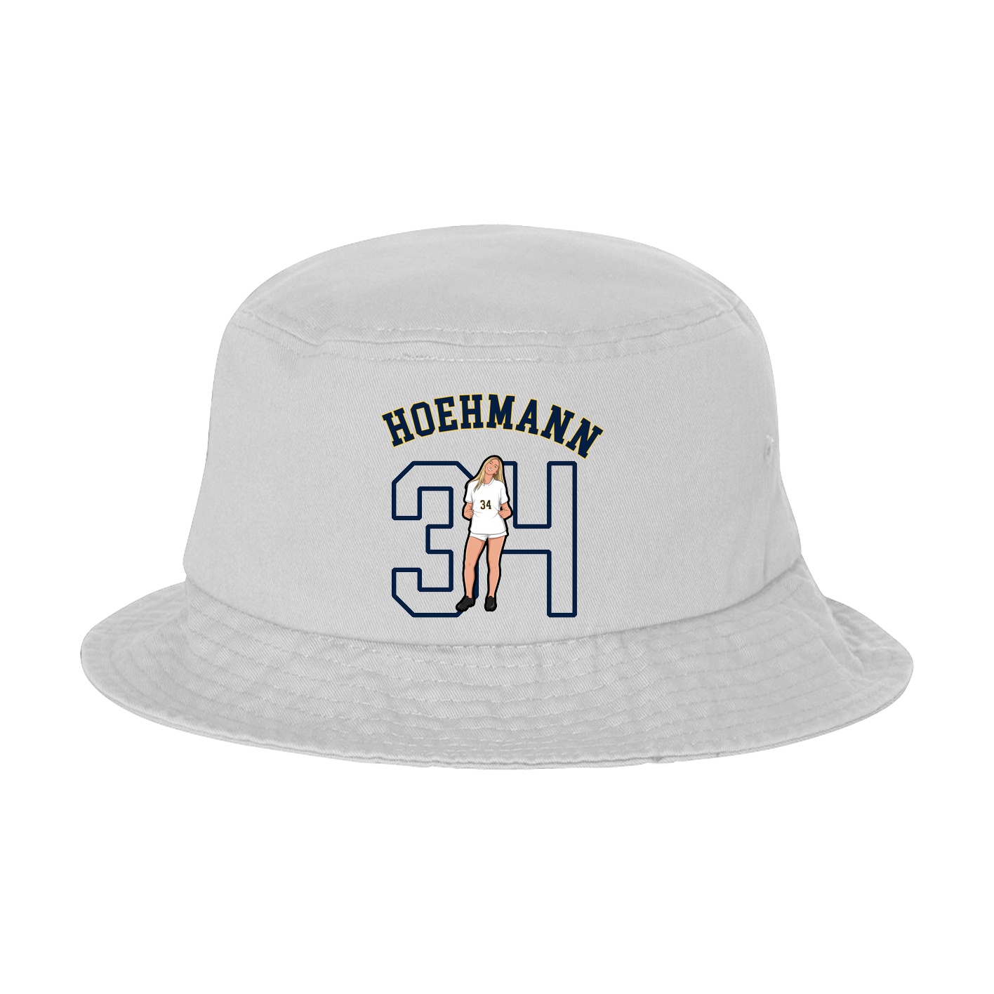 Bucket Cap — Shirsey Arch in White
