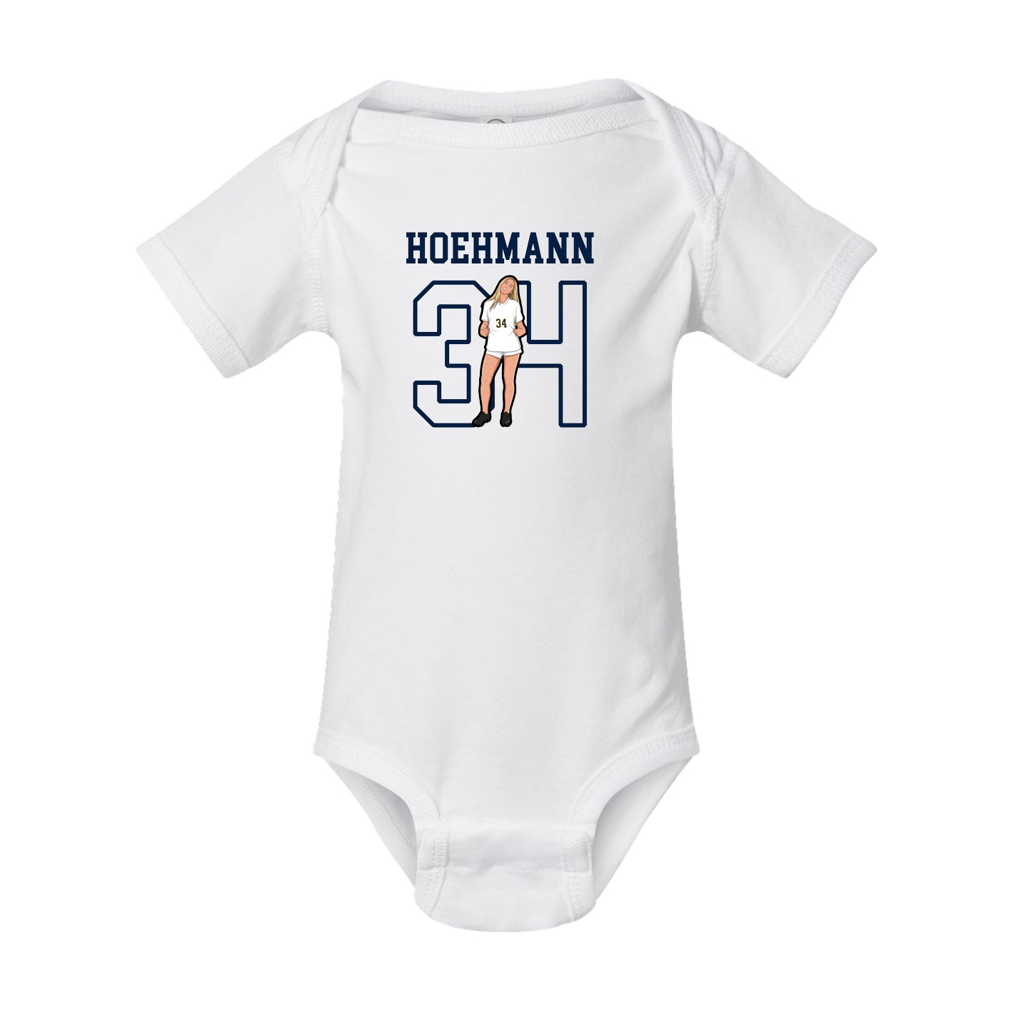 Baby Onesie — Shirsey in White