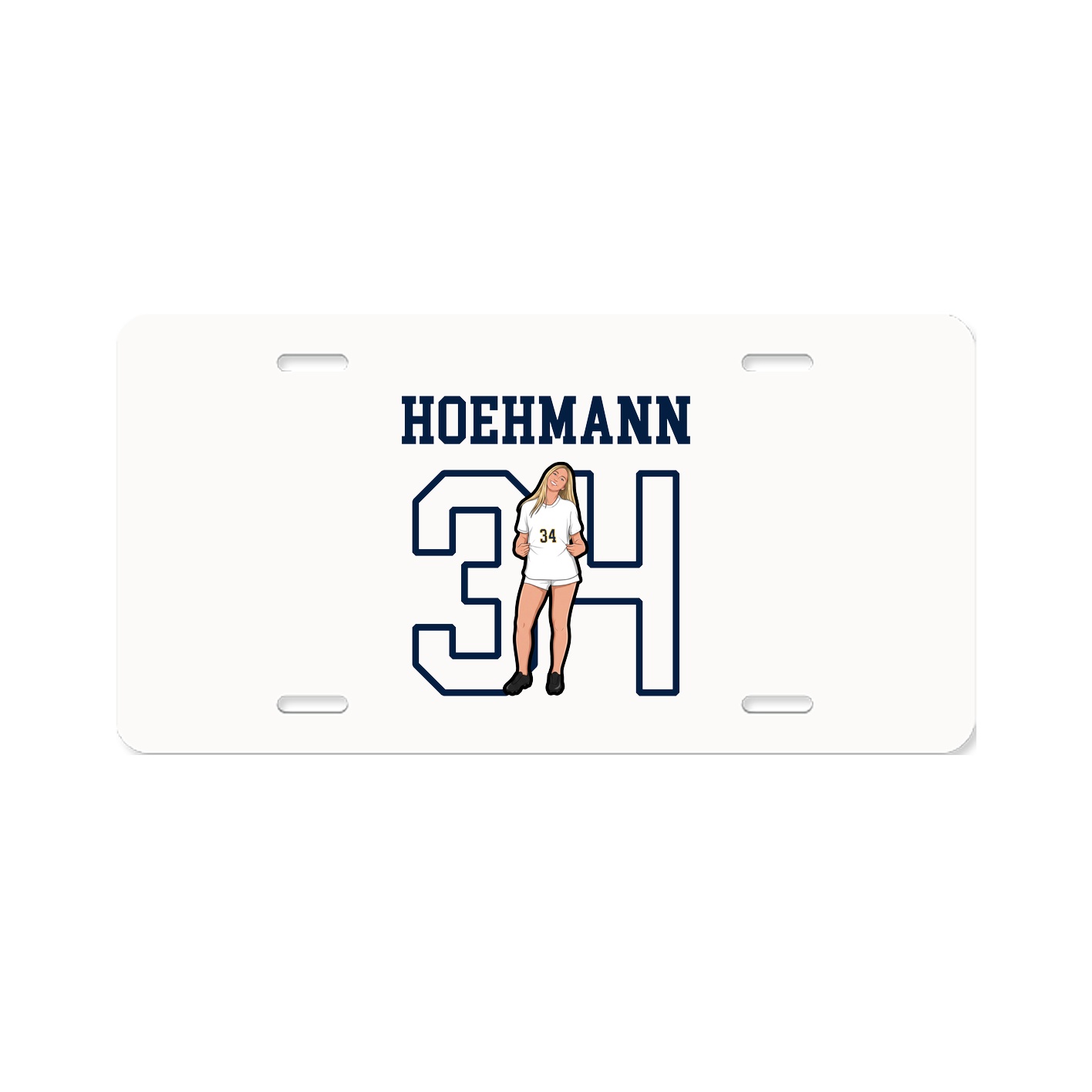 License Plate — Shirsey in Classic