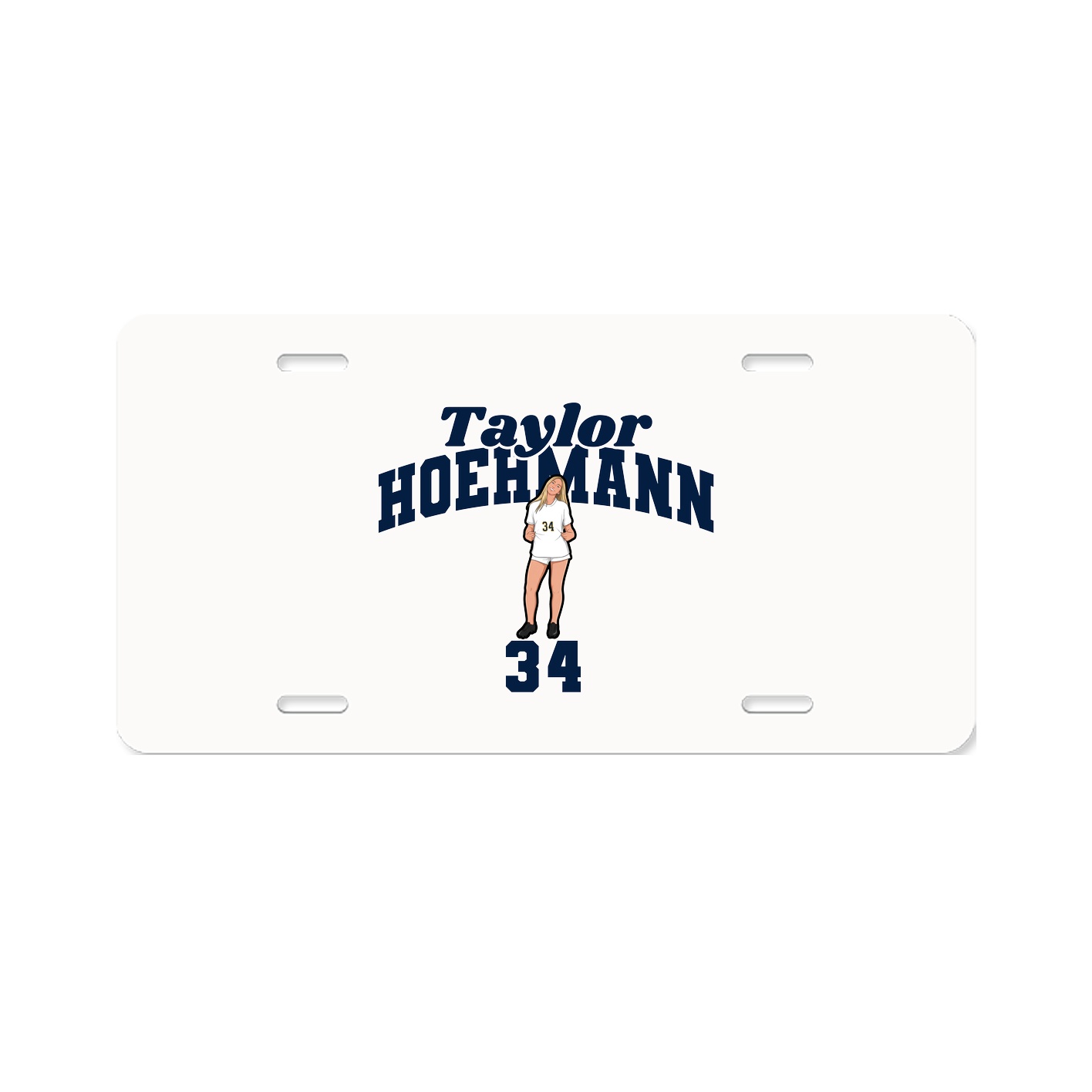 License Plate — Signature Arch in Classic