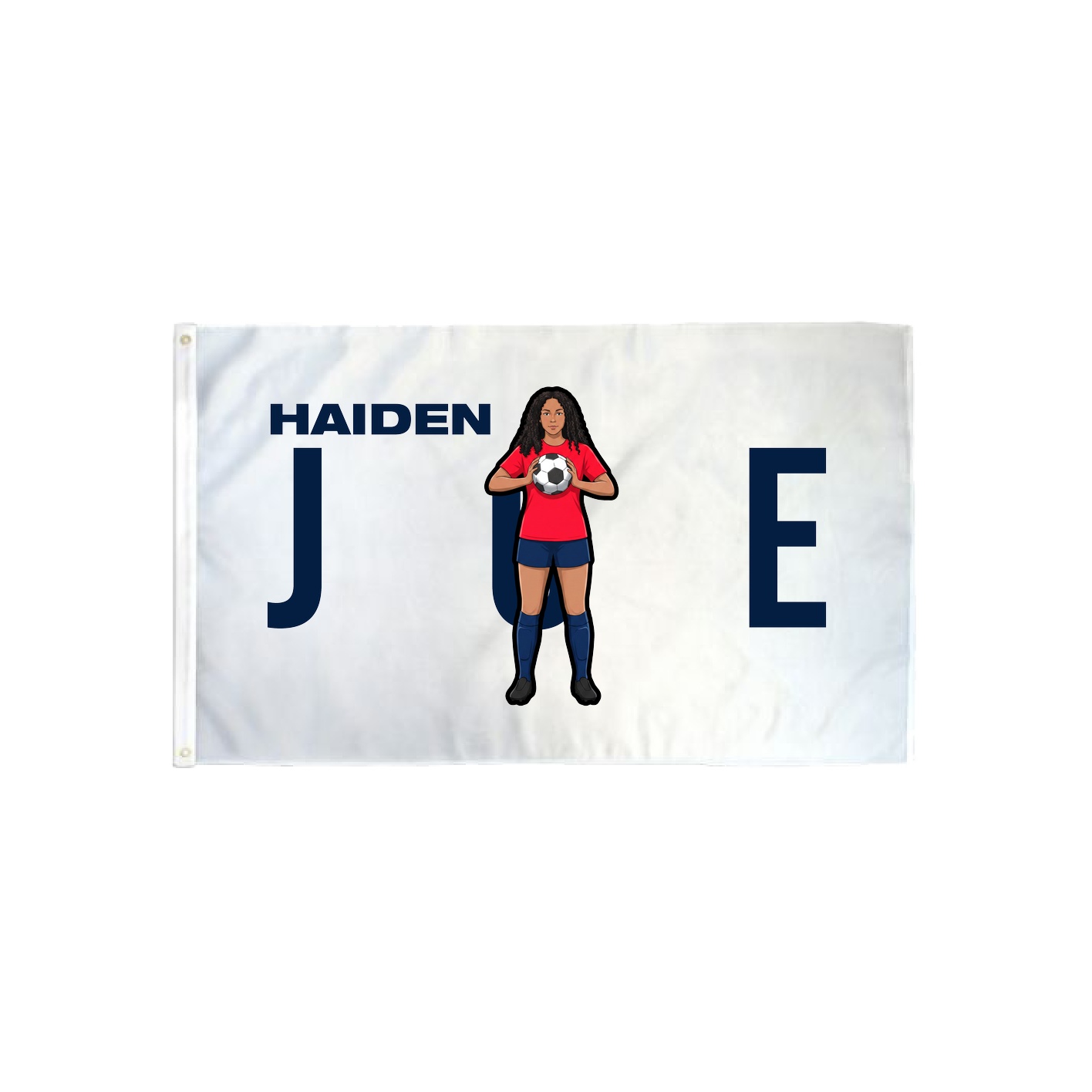 3x5 Flag — Player Name in Classic