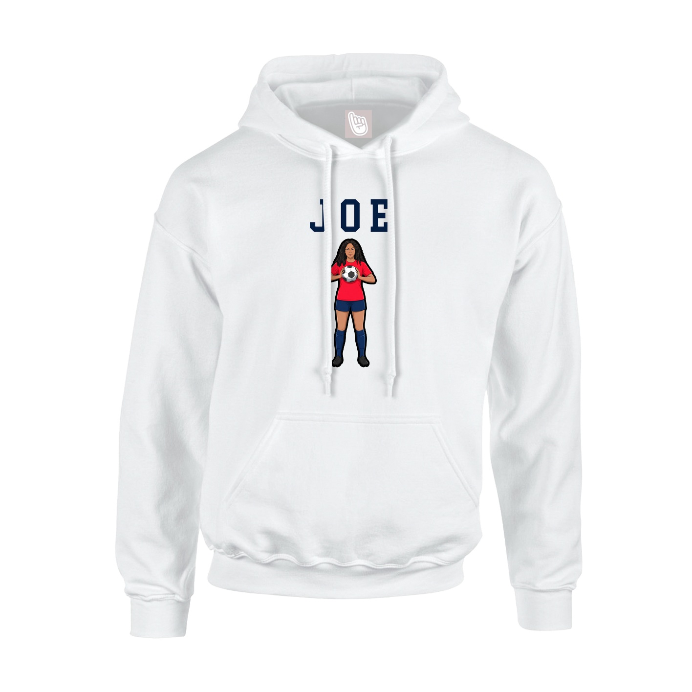 Youth Hoodie — Shirsey in White