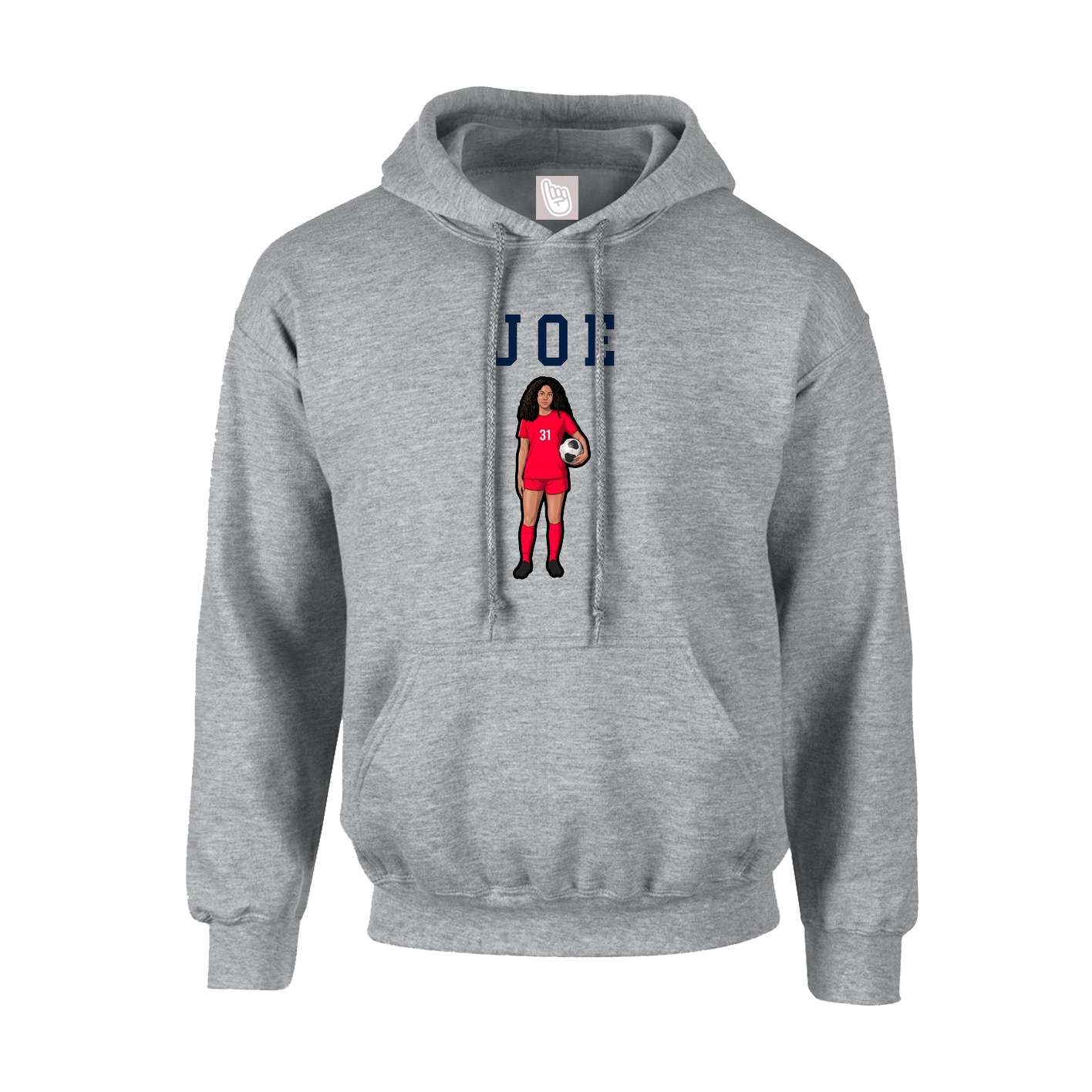 Youth Hoodie — Shirsey in Grey