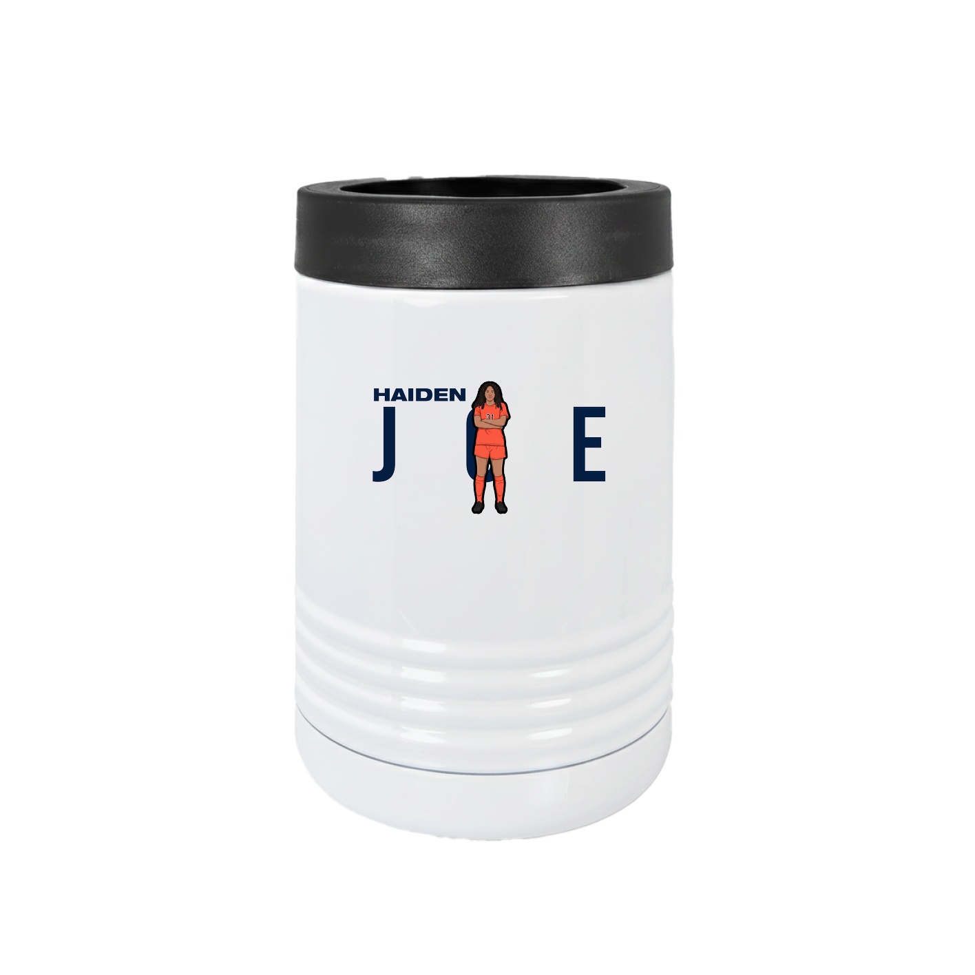 Beverage Holder — Player Name in White
