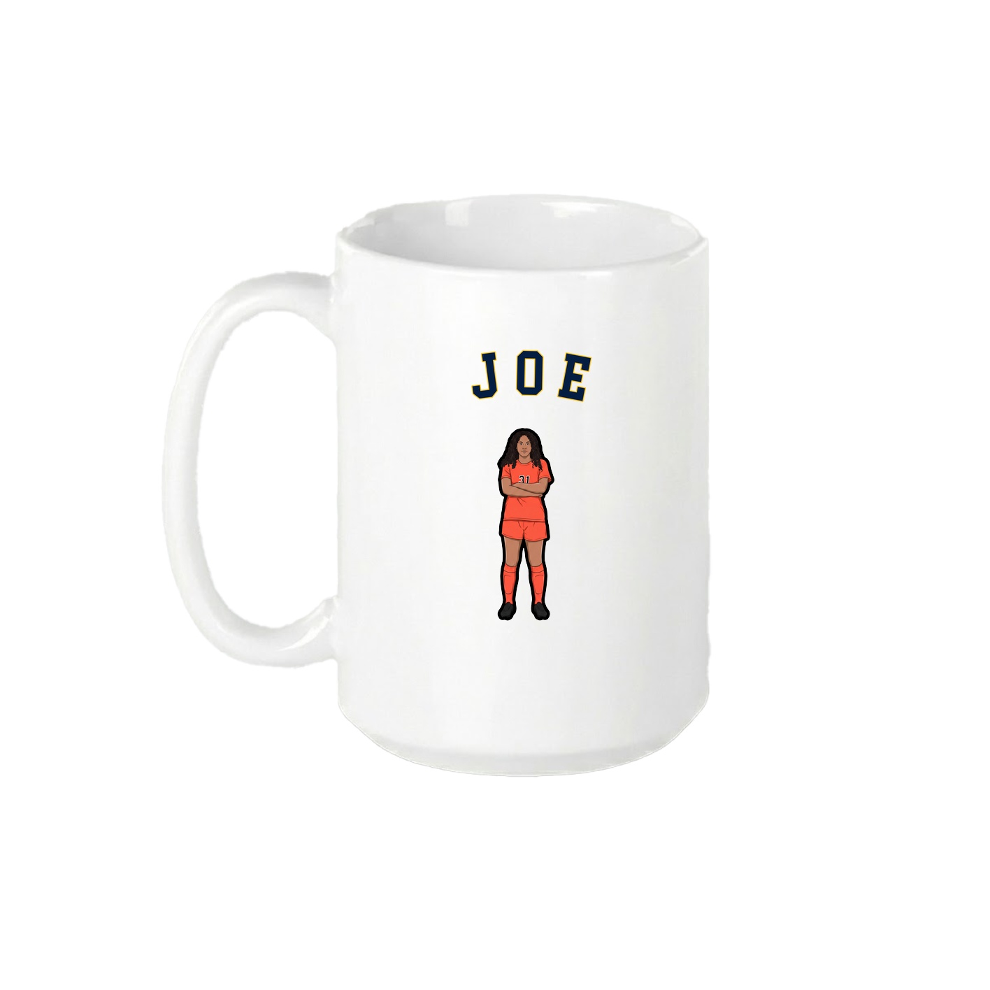 15oz Coffee Mug — Shirsey Arch in White