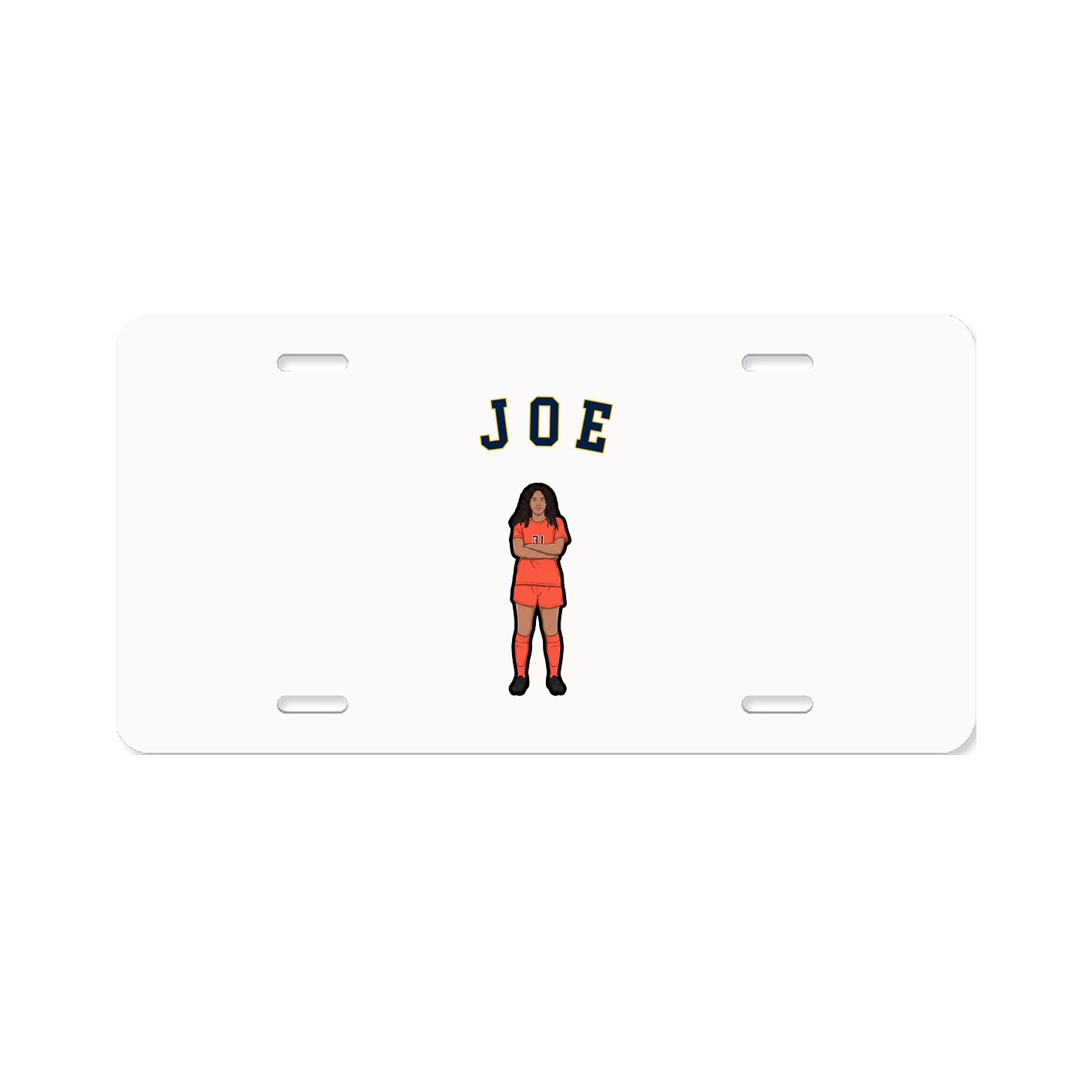 License Plate — Shirsey Arch in Classic