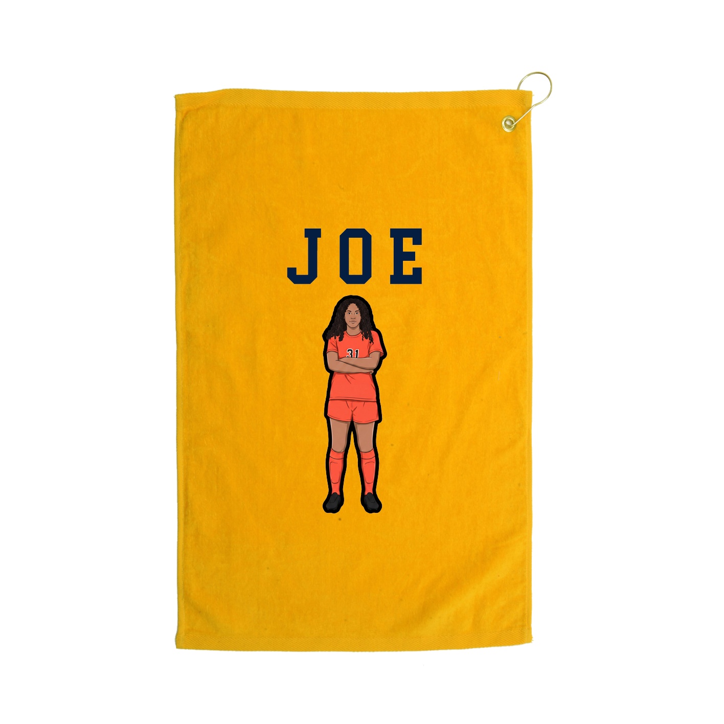 Golf Towel — Shirsey in Gold