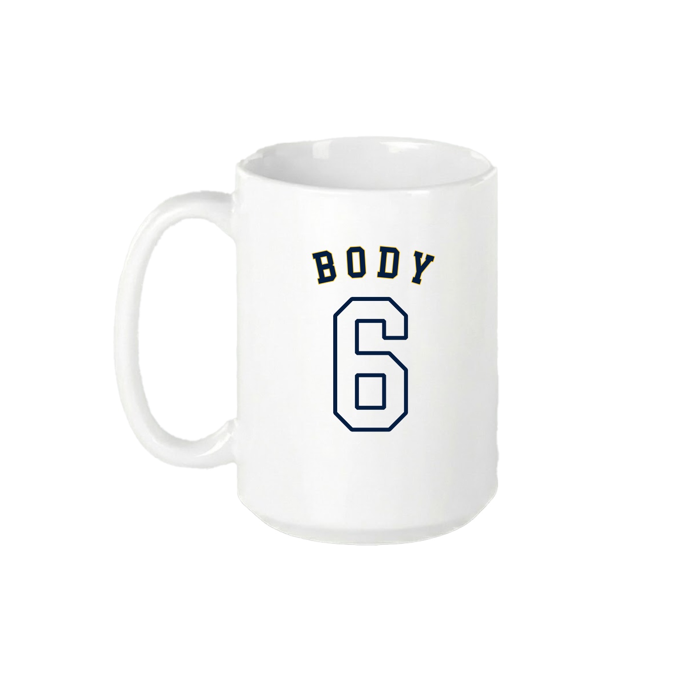 15oz Coffee Mug — Shirsey Arch in White