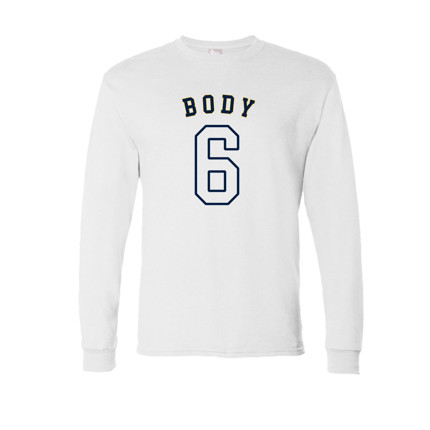 Long Sleeve Tee — Shirsey Arch in White