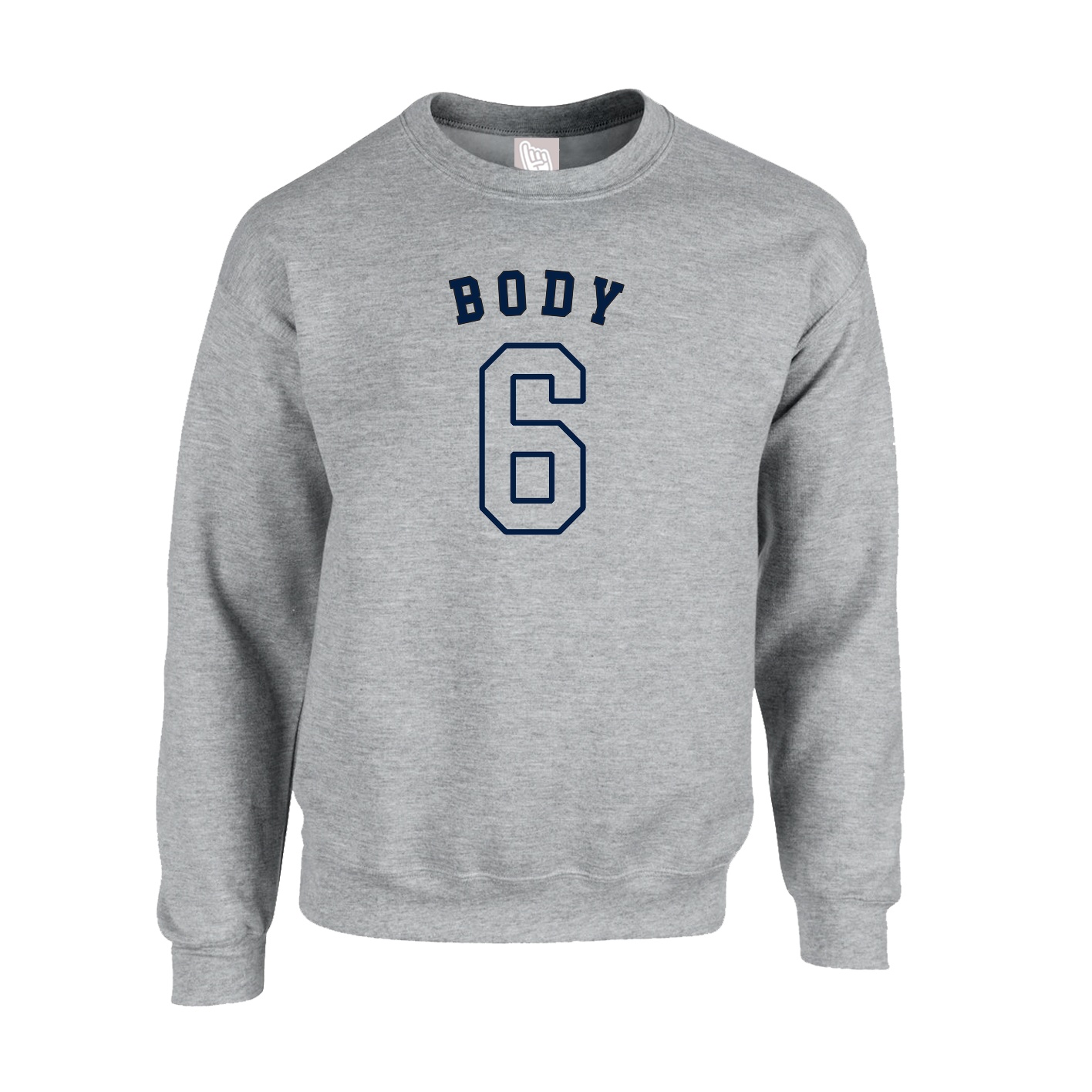 Fleece Crew — Shirsey Arch in Grey