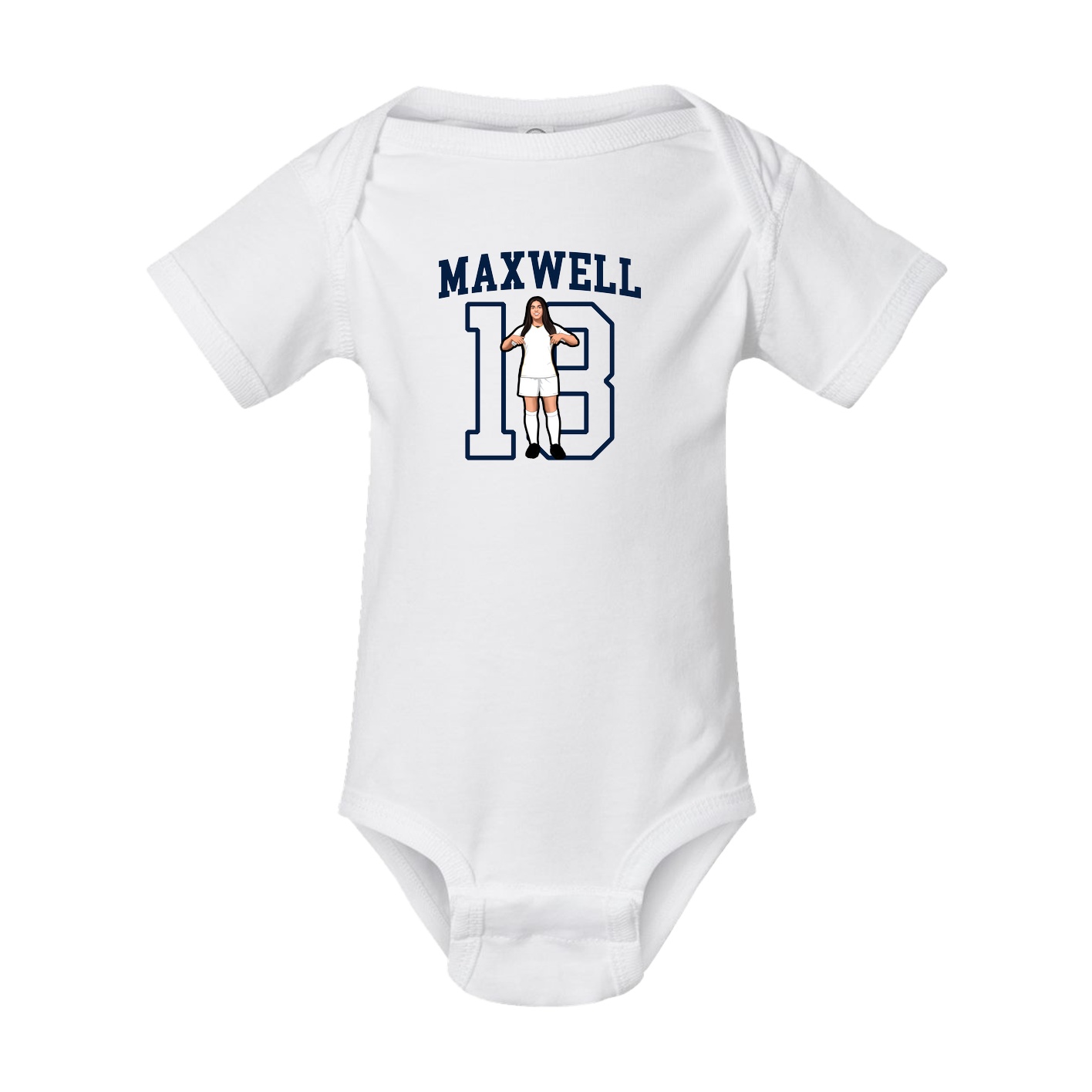Baby Onesie — Shirsey in White