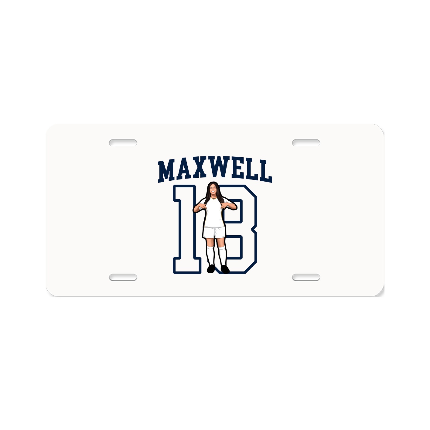 License Plate — Shirsey in Classic