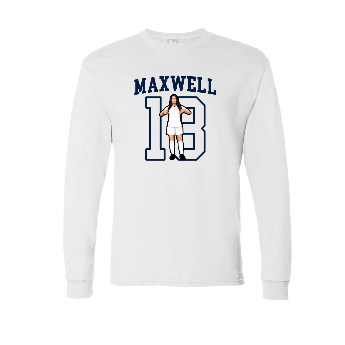 Long Sleeve Tee — Shirsey in White