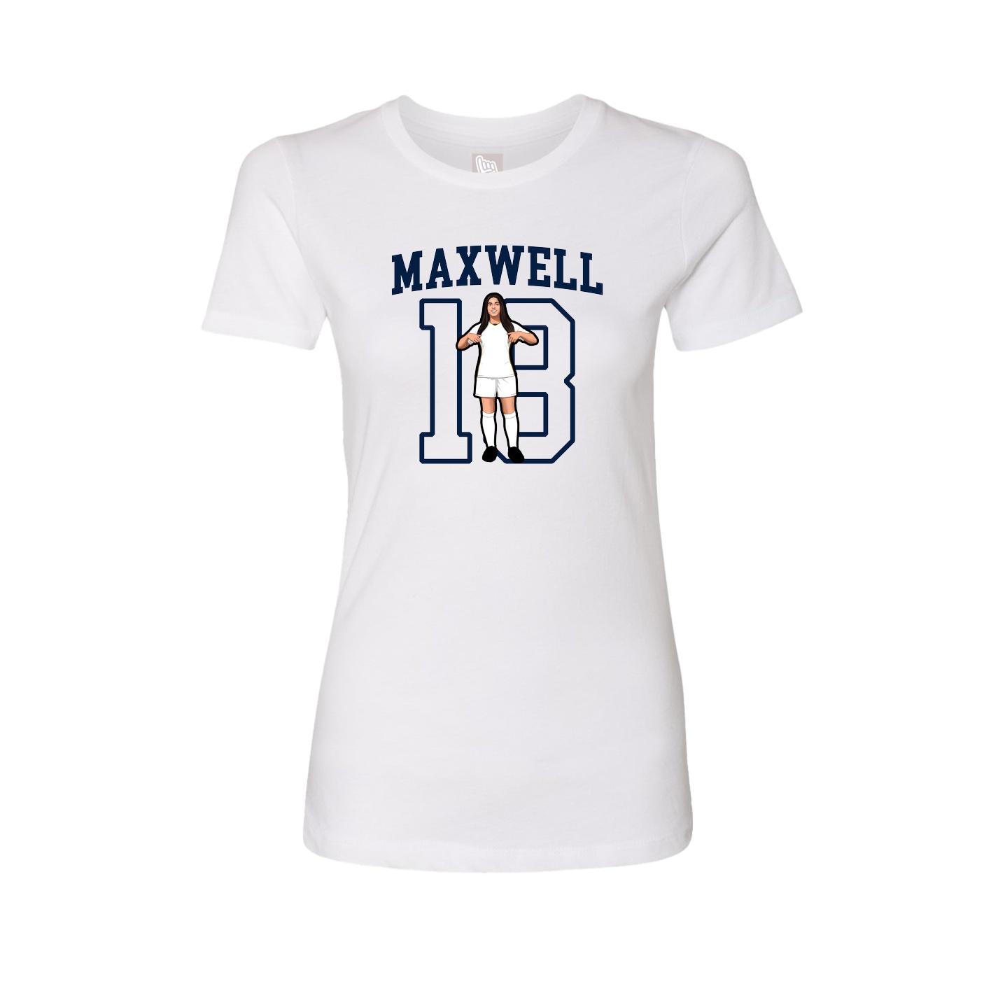Fitted Women's Tee — Shirsey in White