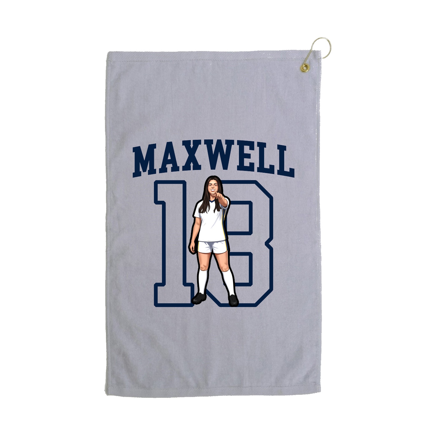 Golf Towel — Shirsey in Grey